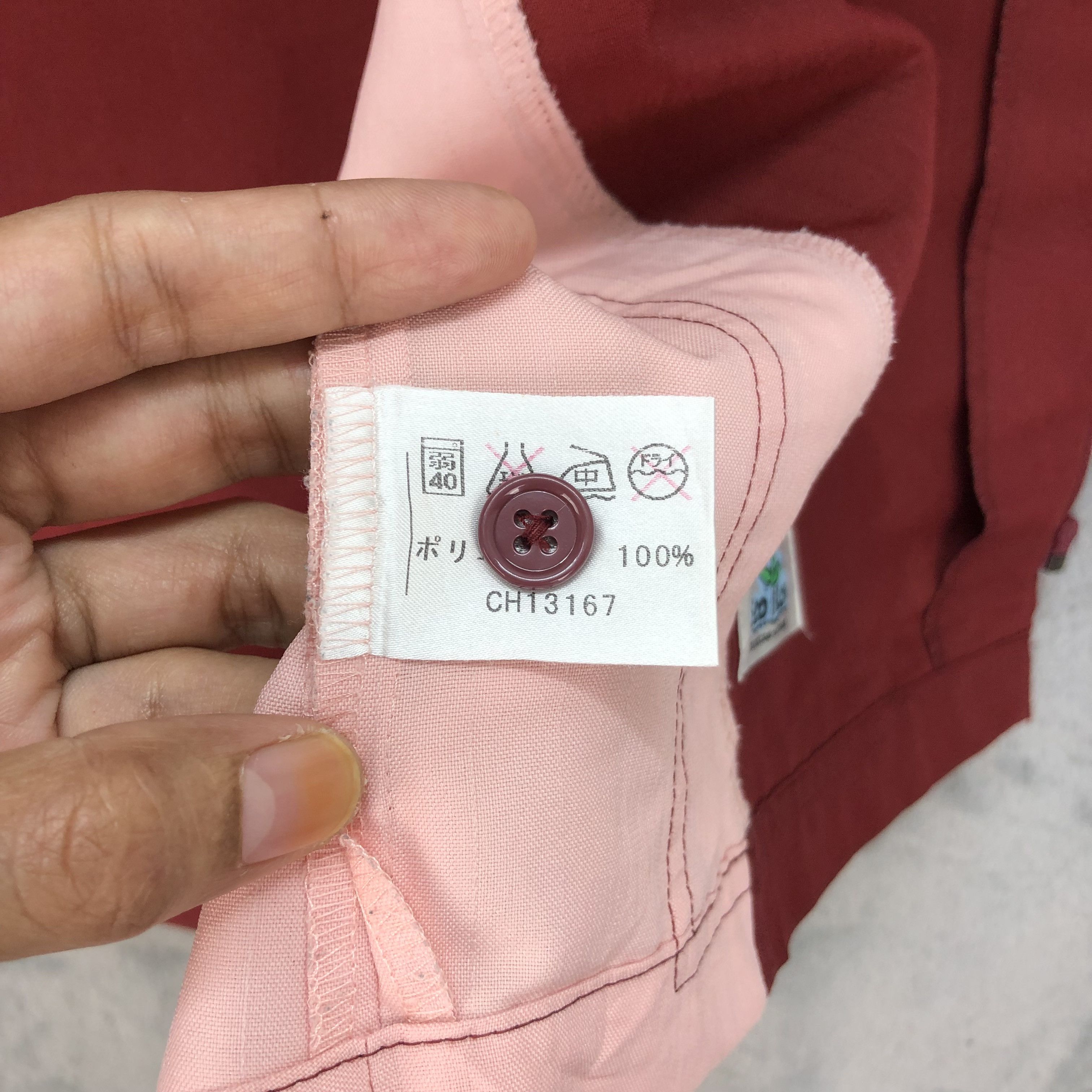 Vintage Vintage 7 ELEVEN Maroon Uniform Jacket Work Jacket #4729-166 Size US M / EU 48-50 / 2 - 11 Thumbnail