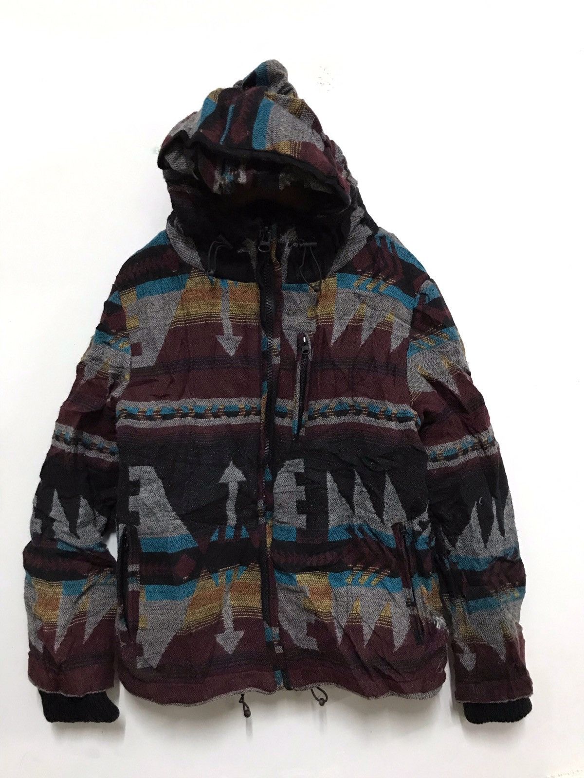 Japanese Brand Anti ballistic Navajo style hoodie Size US M / EU 48-50 / 2 - 1 Thumbnail