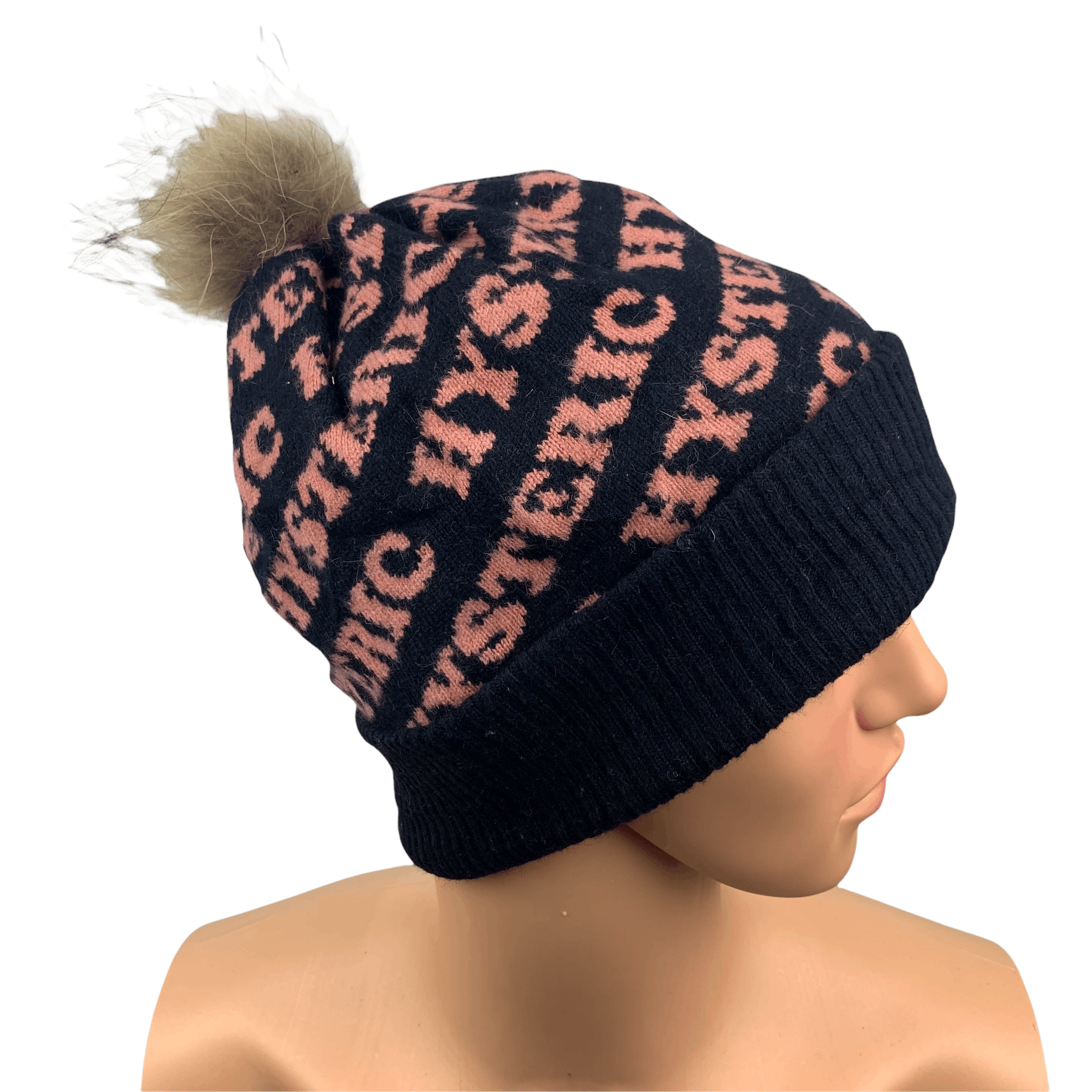 Hysteric Glamour RARE Hysteric Glamour All Over Print Beanie #123-E Size ONE SIZE - 2 Thumbnail