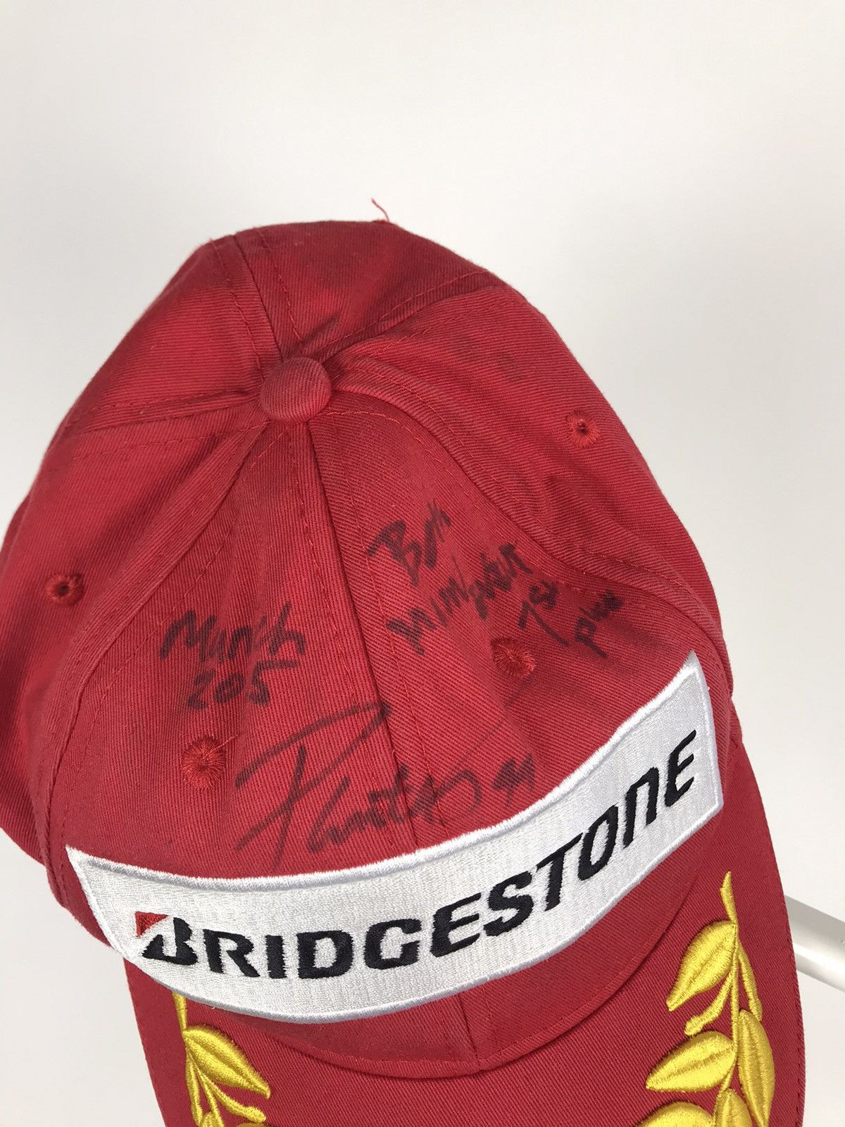 Vintage Vintage Bridgestone Big Logo Racing Cap Size ONE SIZE - 2 Thumbnail