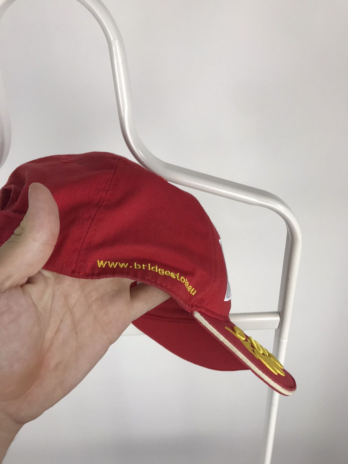 Vintage Vintage Bridgestone Big Logo Racing Cap Size ONE SIZE - 3 Thumbnail