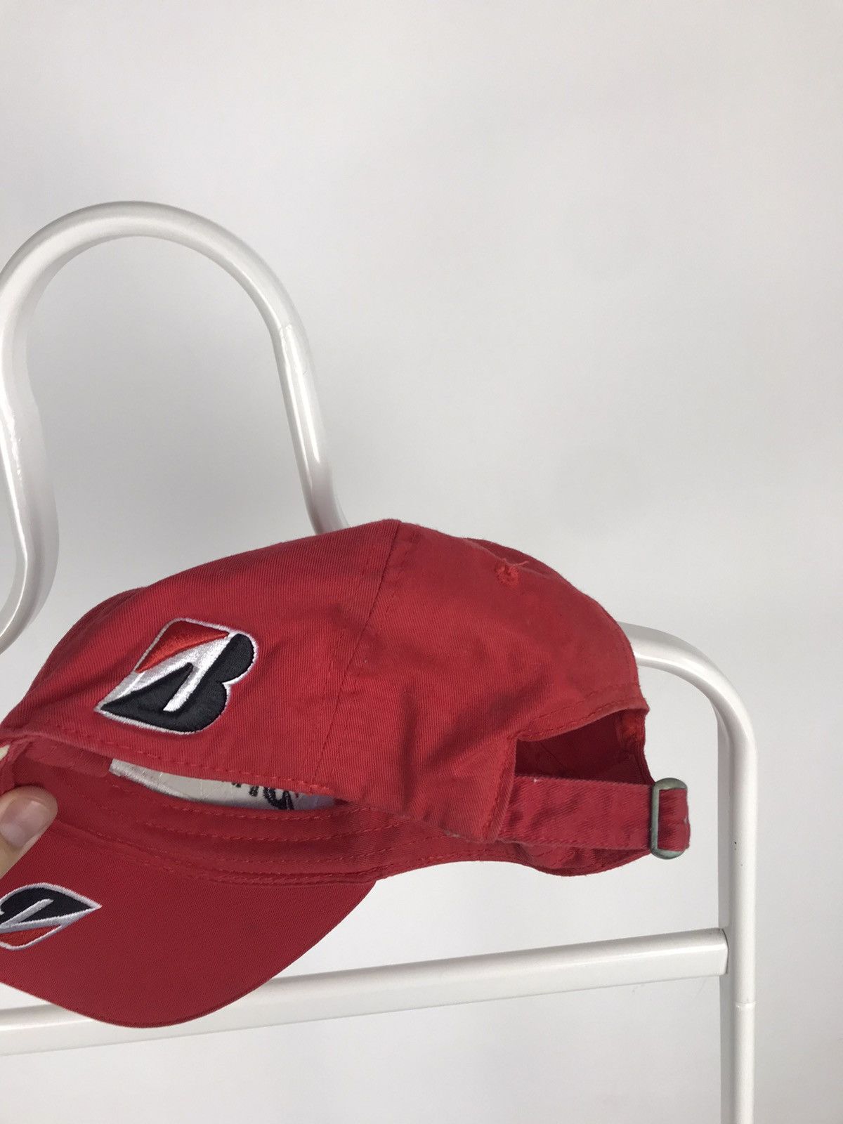 Vintage Vintage Bridgestone Big Logo Racing Cap Size ONE SIZE - 4 Thumbnail