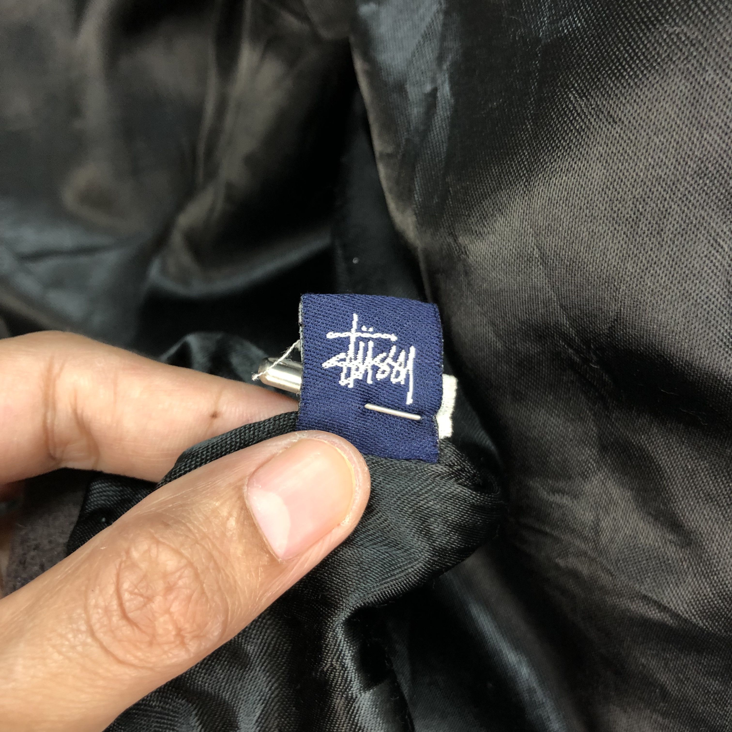 Stussy VINTAGE STUSSY N.Y.L.T.L.A. WOOL HOODED JACKET #5468-191 Size US M / EU 48-50 / 2 - 11 Thumbnail