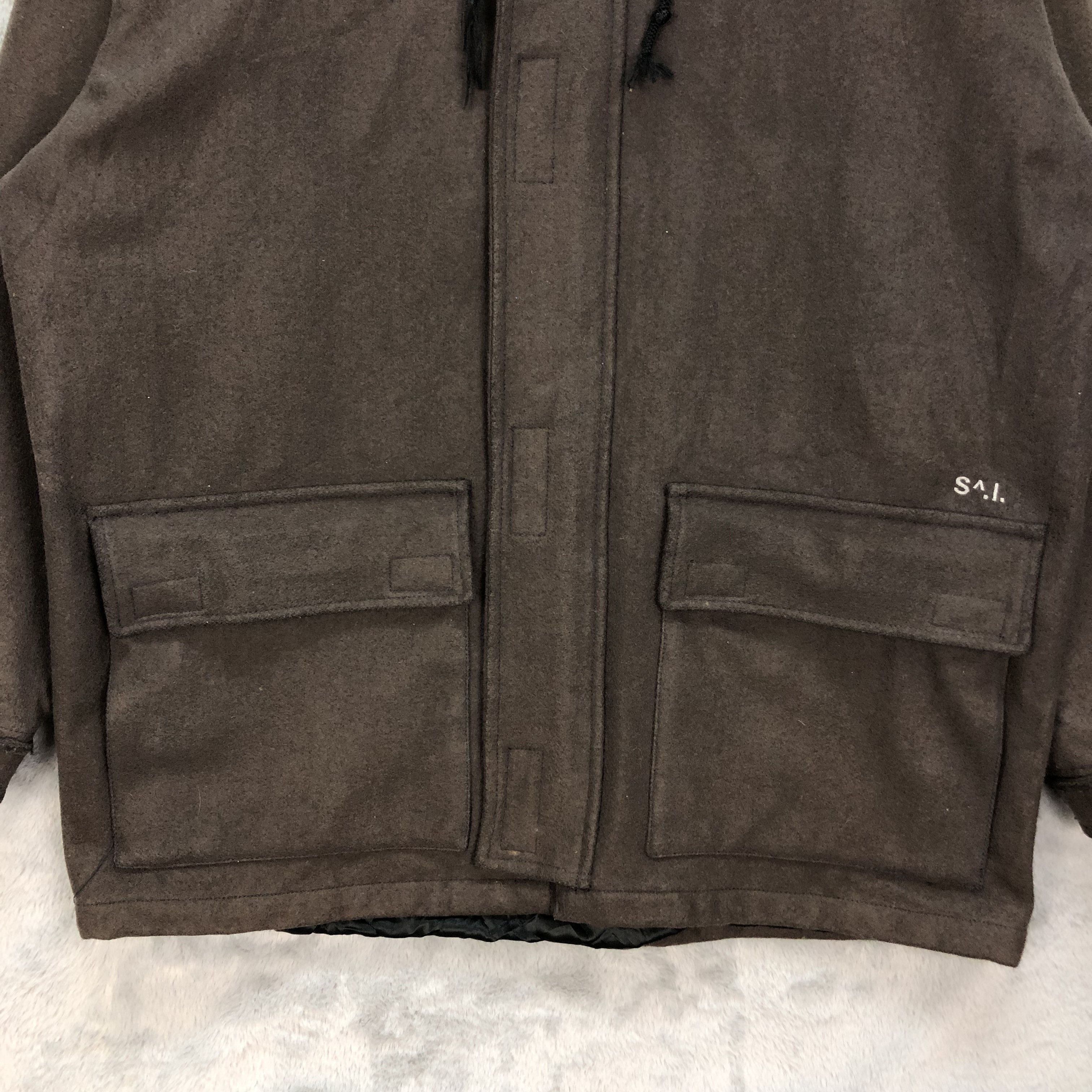 Stussy VINTAGE STUSSY N.Y.L.T.L.A. WOOL HOODED JACKET #5468-191 Size US M / EU 48-50 / 2 - 3 Thumbnail
