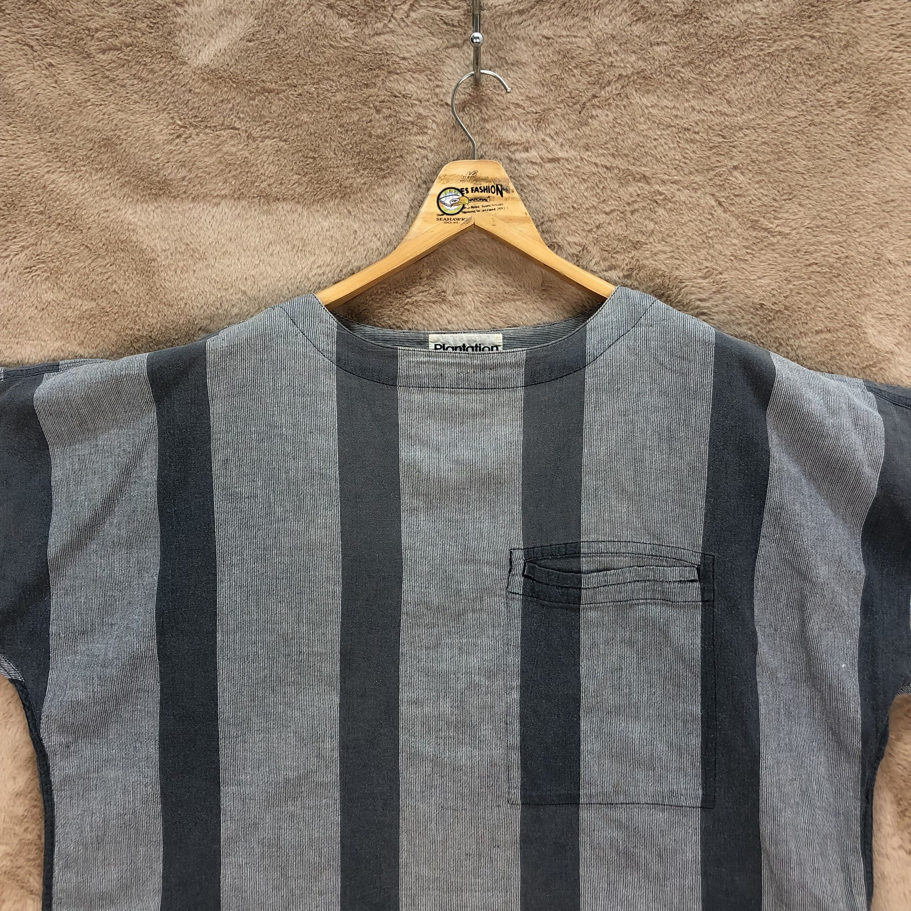 Issey Miyake PLANTATION BY ISSEY MIYAKE OVERSIZED T SHIRT #5457-191 Size US M / EU 48-50 / 2 - 2 Thumbnail