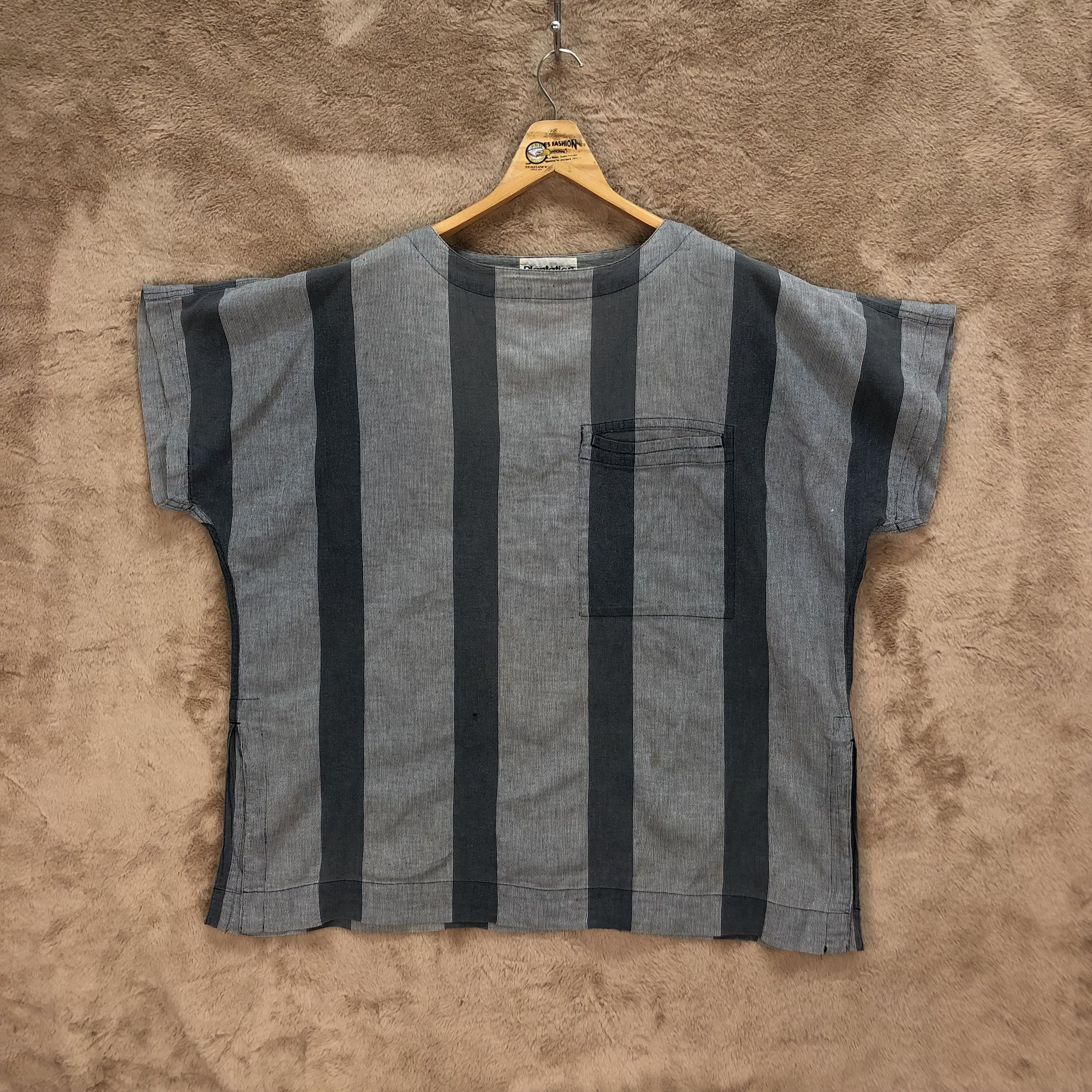 Issey Miyake PLANTATION BY ISSEY MIYAKE OVERSIZED T SHIRT #5457-191 Size US M / EU 48-50 / 2 - 1 Thumbnail