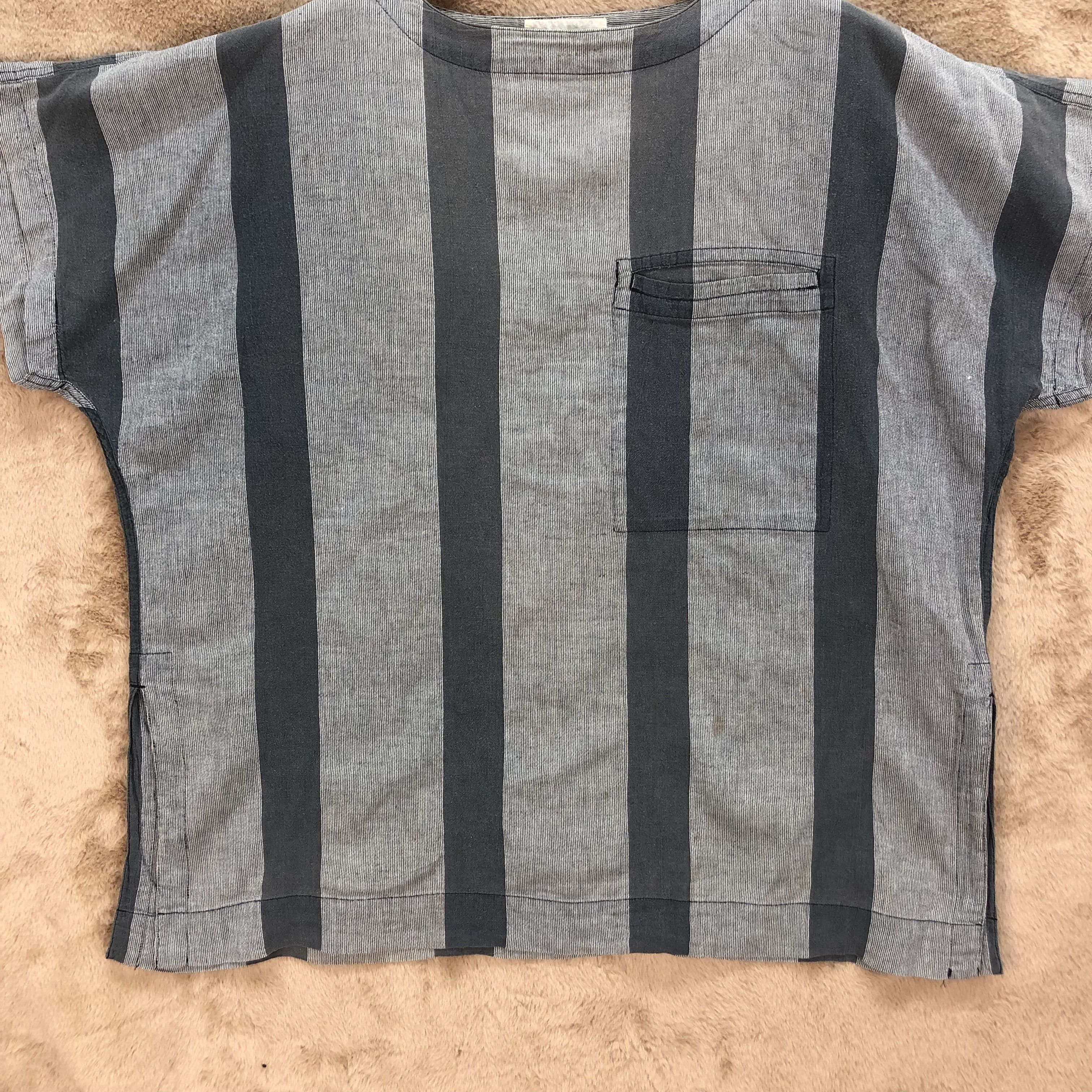 Issey Miyake PLANTATION BY ISSEY MIYAKE OVERSIZED T SHIRT #5457-191 Size US M / EU 48-50 / 2 - 3 Thumbnail