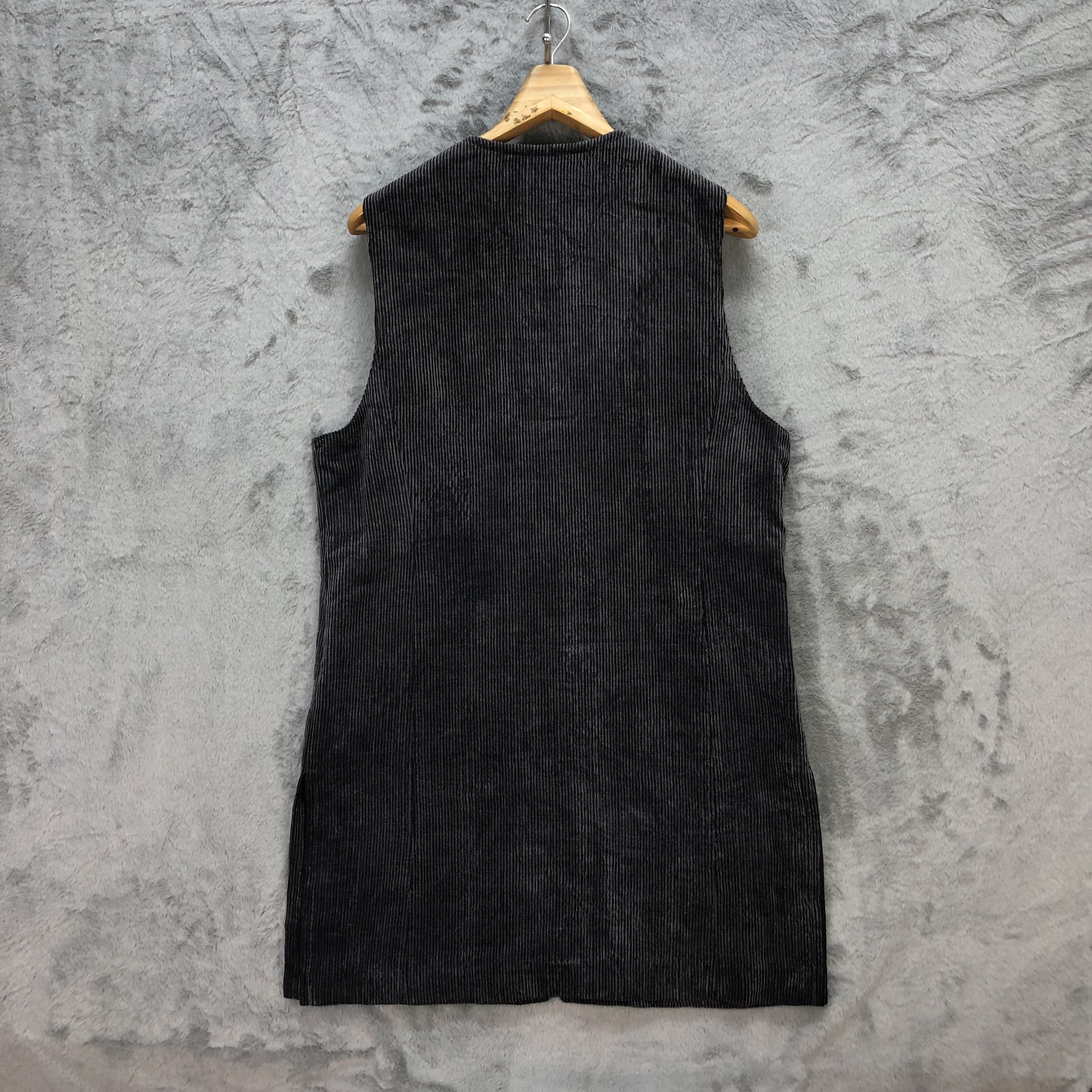 Givenchy GLAMOUR GIVENCHY MADE IN JAPAN CORDUROY DRESS #5579-199 Size M / US 6-8 / IT 42-44 - 9 Thumbnail