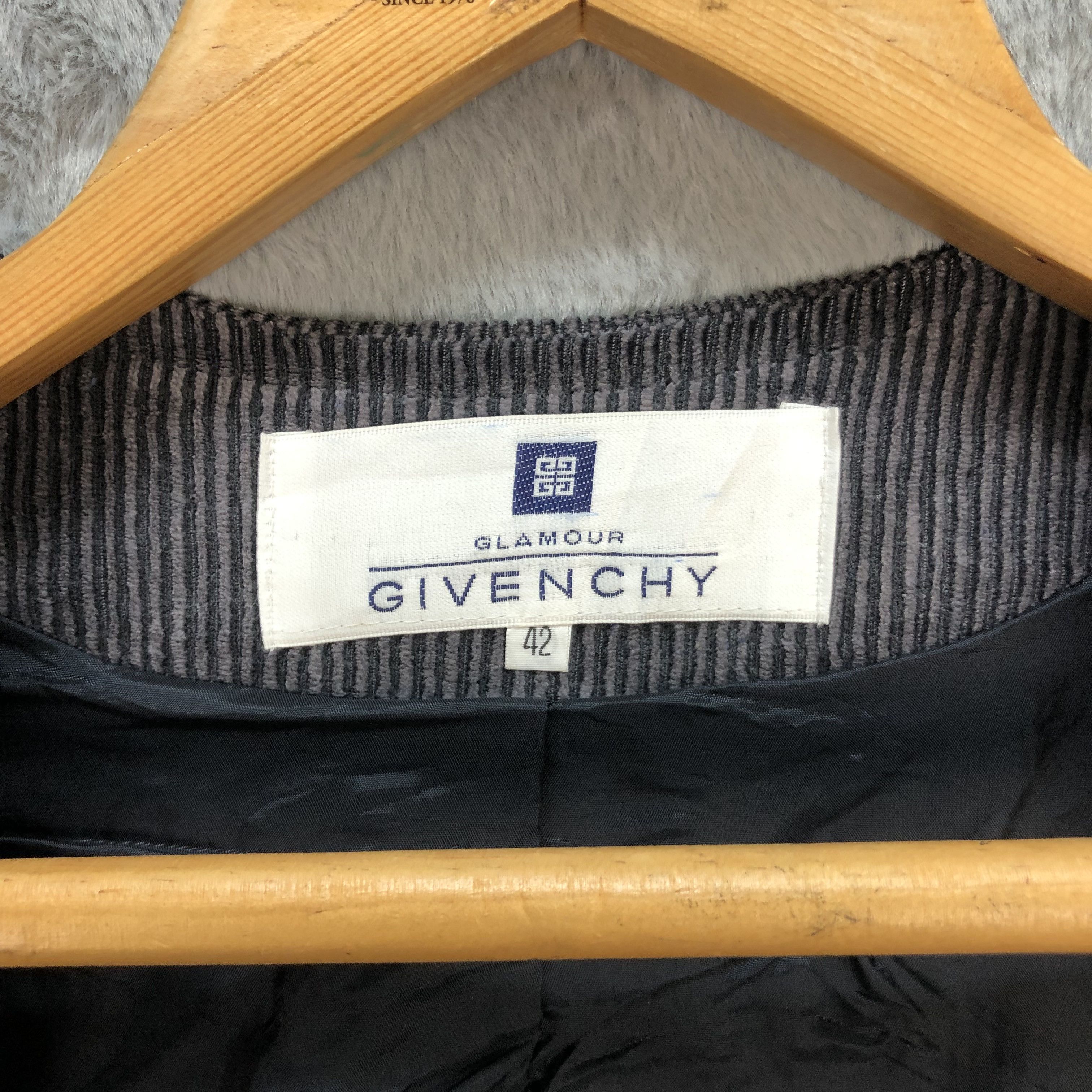 Givenchy GLAMOUR GIVENCHY MADE IN JAPAN CORDUROY DRESS #5579-199 Size M / US 6-8 / IT 42-44 - 6 Thumbnail