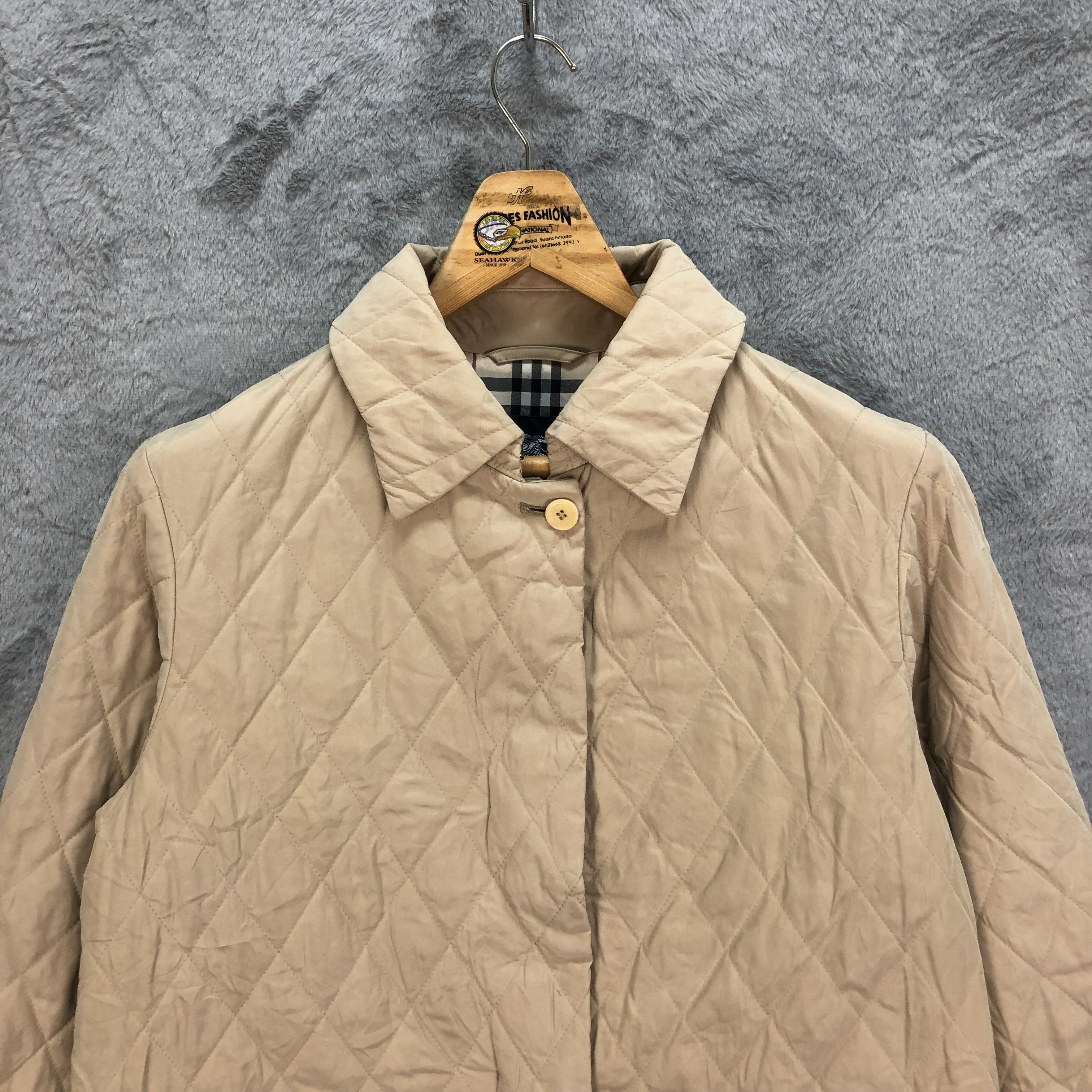 Burberry BURBERRY LONDON NOVA CHECK QUILTED JACKET #5376-186 Size US M / EU 48-50 / 2 - 2 Thumbnail
