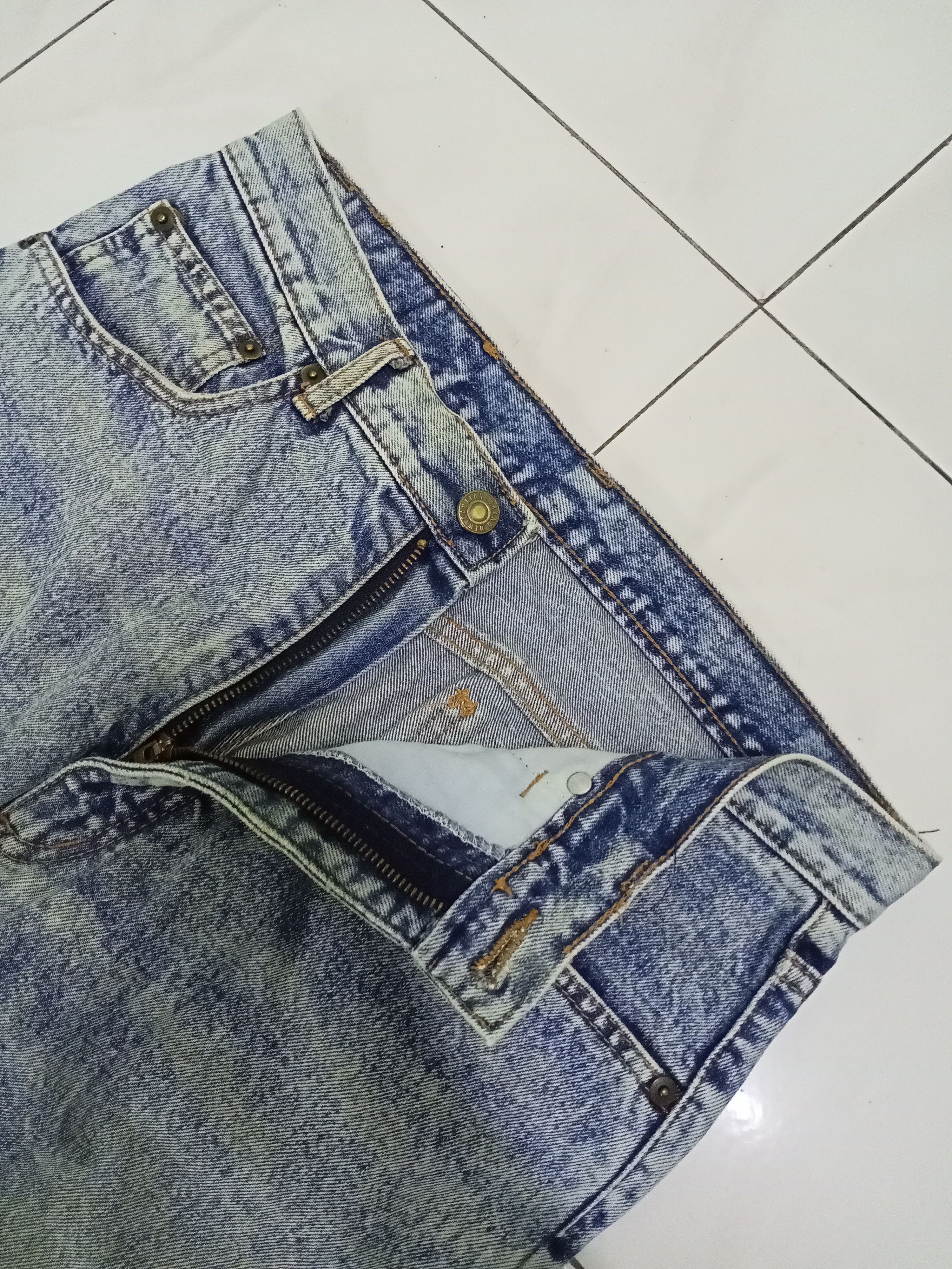 Vintage Eagle Pass Stone Wash Denim Jeans Size US 29 - 11 Thumbnail