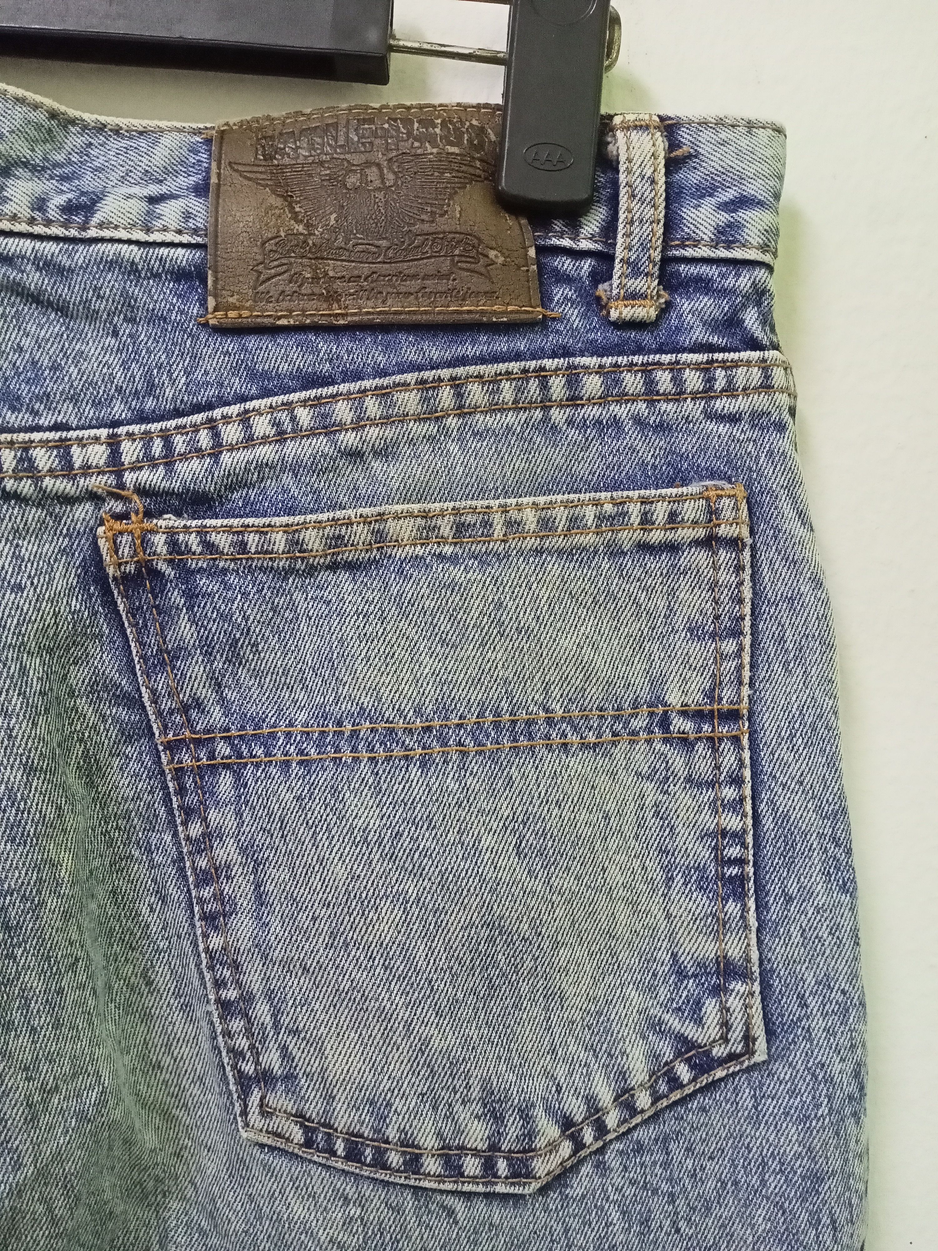 Vintage Eagle Pass Stone Wash Denim Jeans Size US 29 - 9 Thumbnail