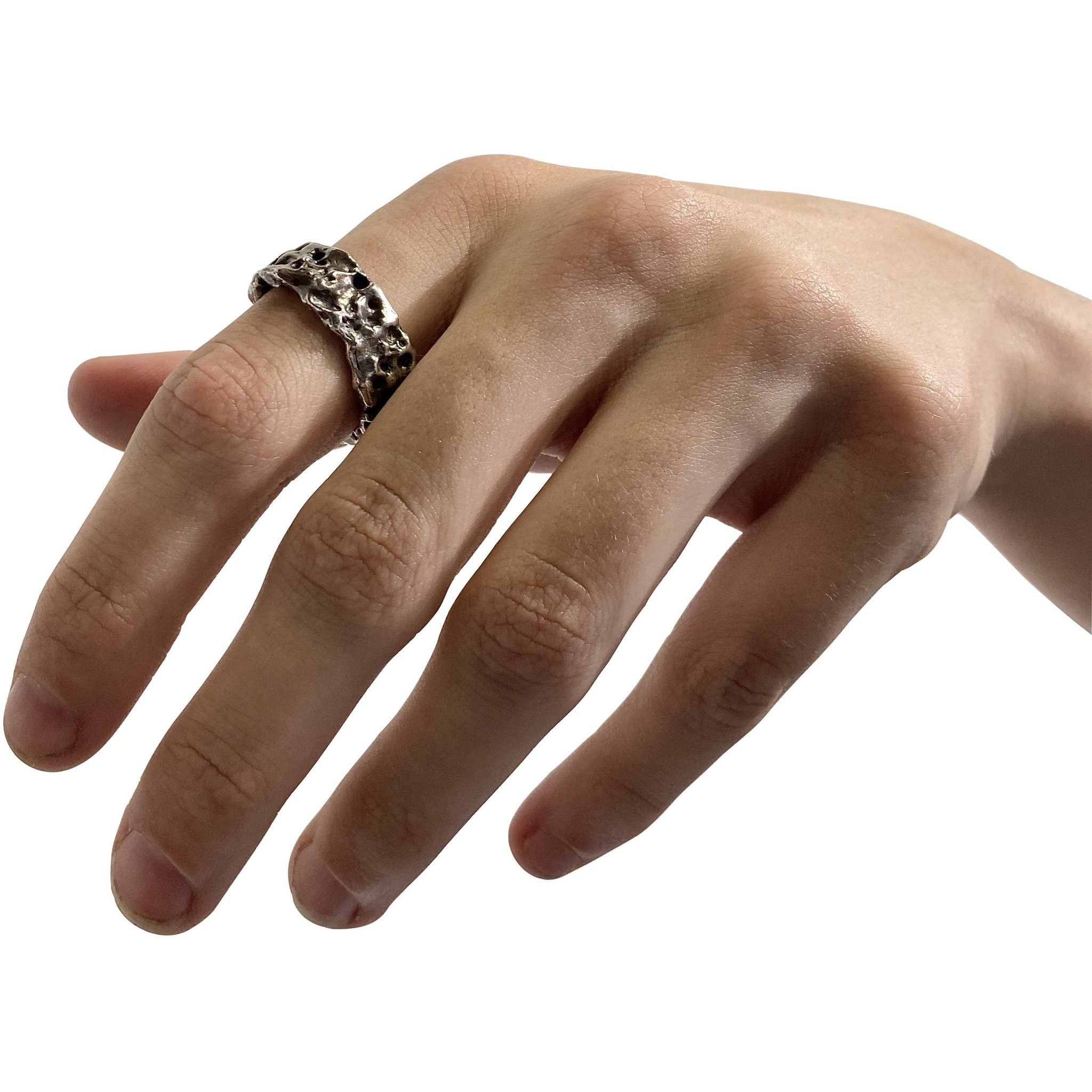 Jewelry ALEX SKEFFINGTON Erosion Ring Sz 12 Size ONE SIZE - 2 Thumbnail