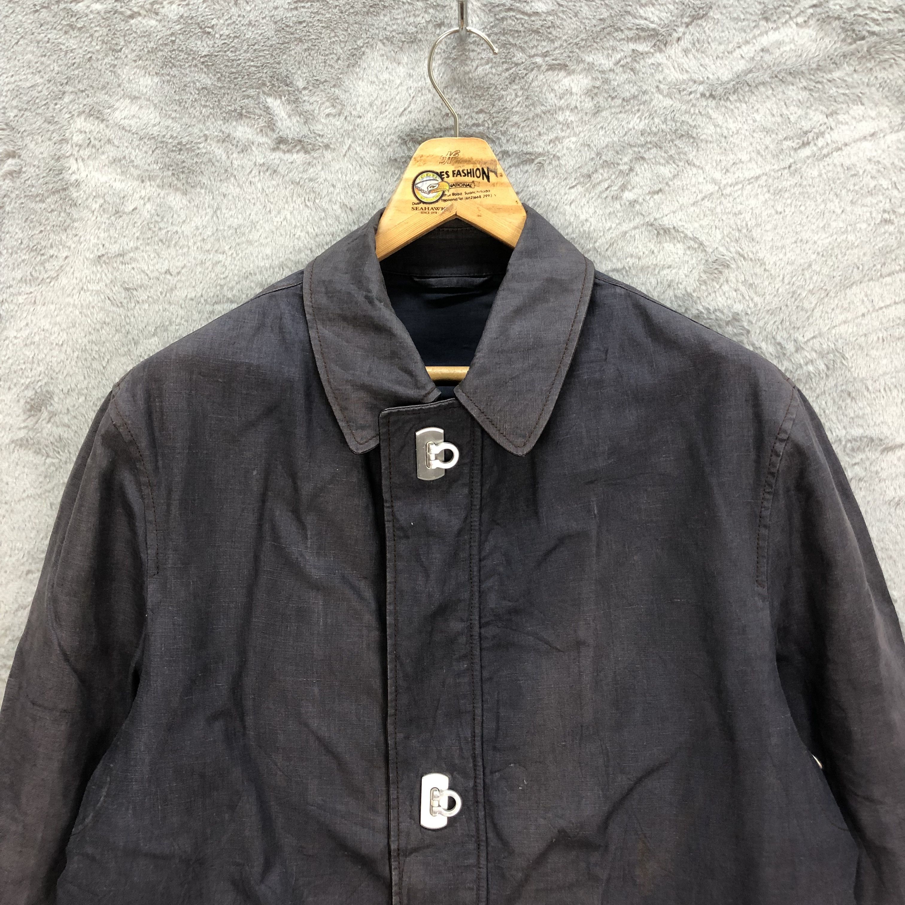 Salvatore Ferragamo SALVATORE FERRAGAMO OVERCOAT #5994-217 Size US M / EU 48-50 / 2 - 2 Thumbnail