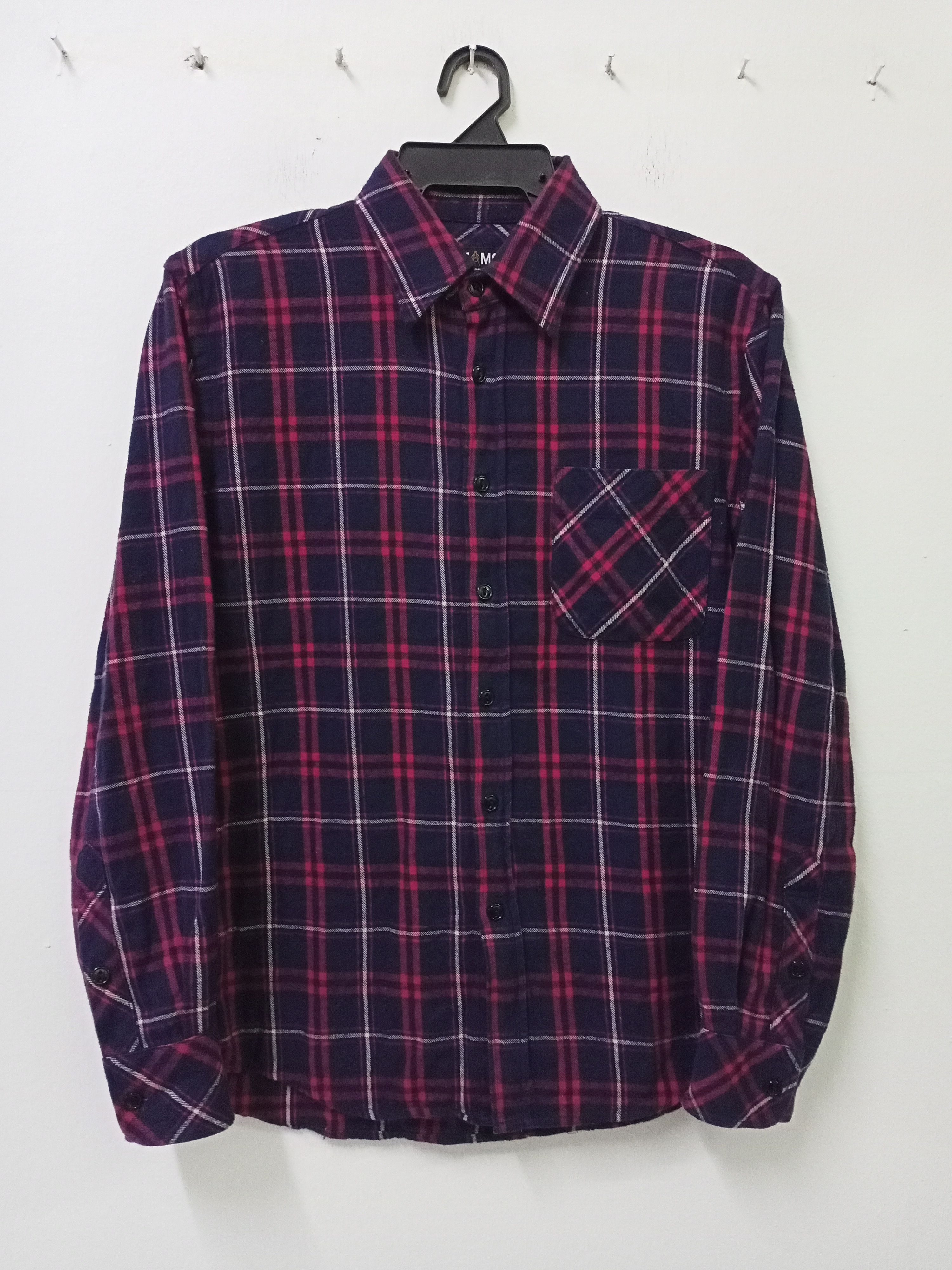 Beams Plus Beams Blue Plaid Flannel Shirt Button Up Size US S / EU 44-46 / 1 - 1 Thumbnail