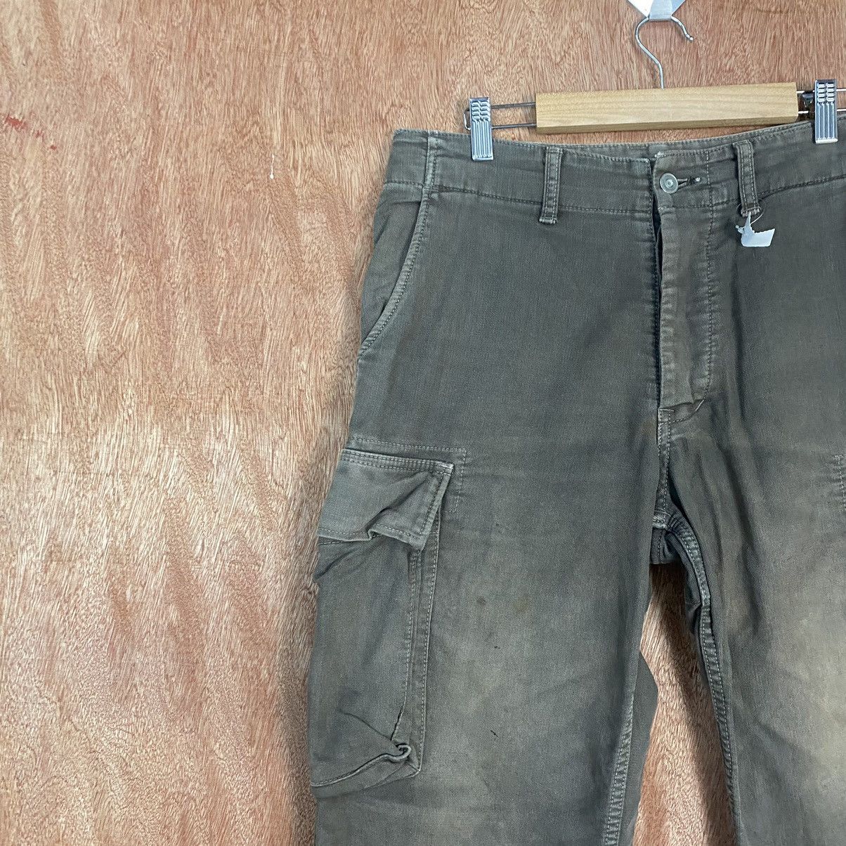 Johnbull DLL John Bull Co.faded utility Multipocket Cargo Pants #1955 Size US 31 - 5 Thumbnail