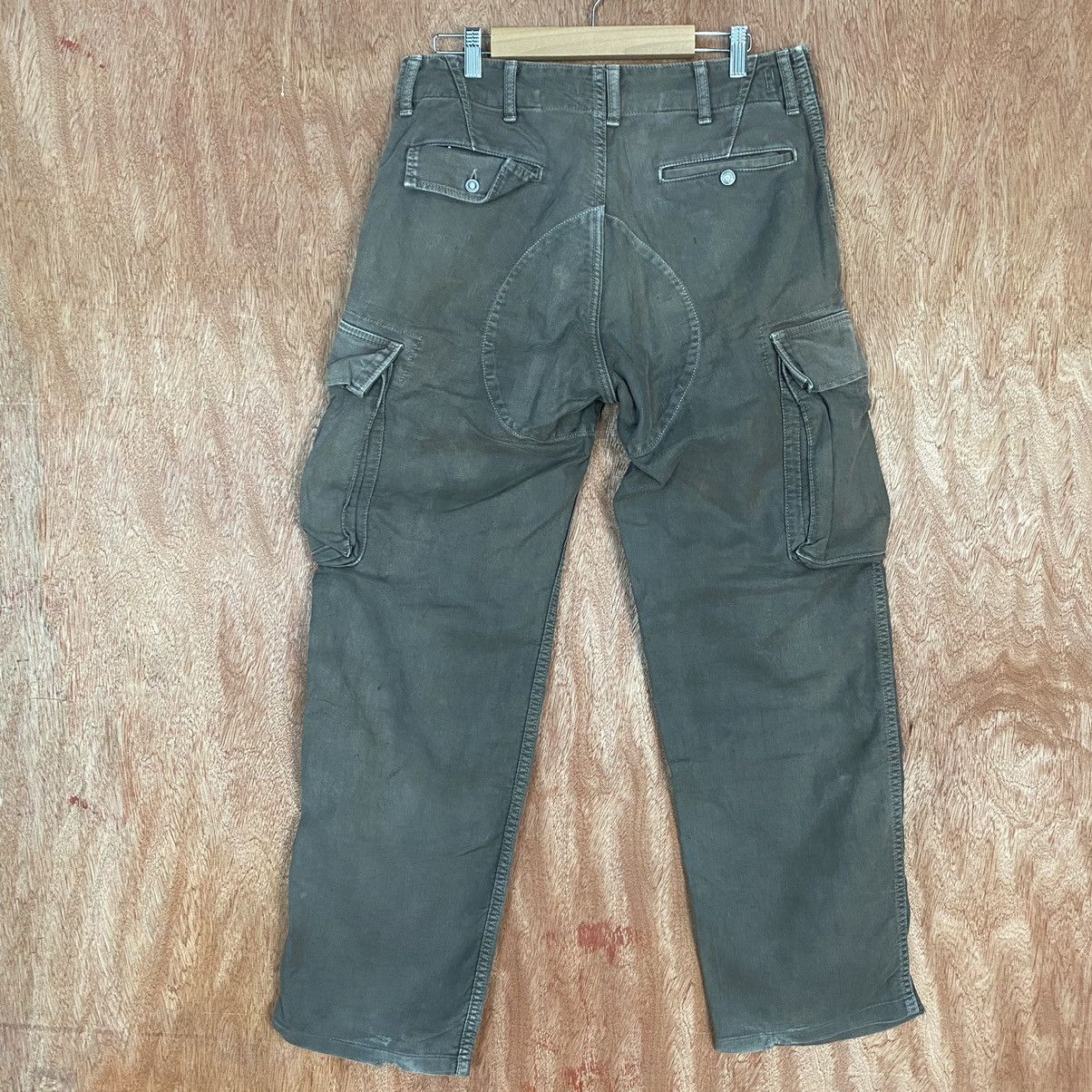 Johnbull DLL John Bull Co.faded utility Multipocket Cargo Pants #1955 Size US 31 - 9 Thumbnail