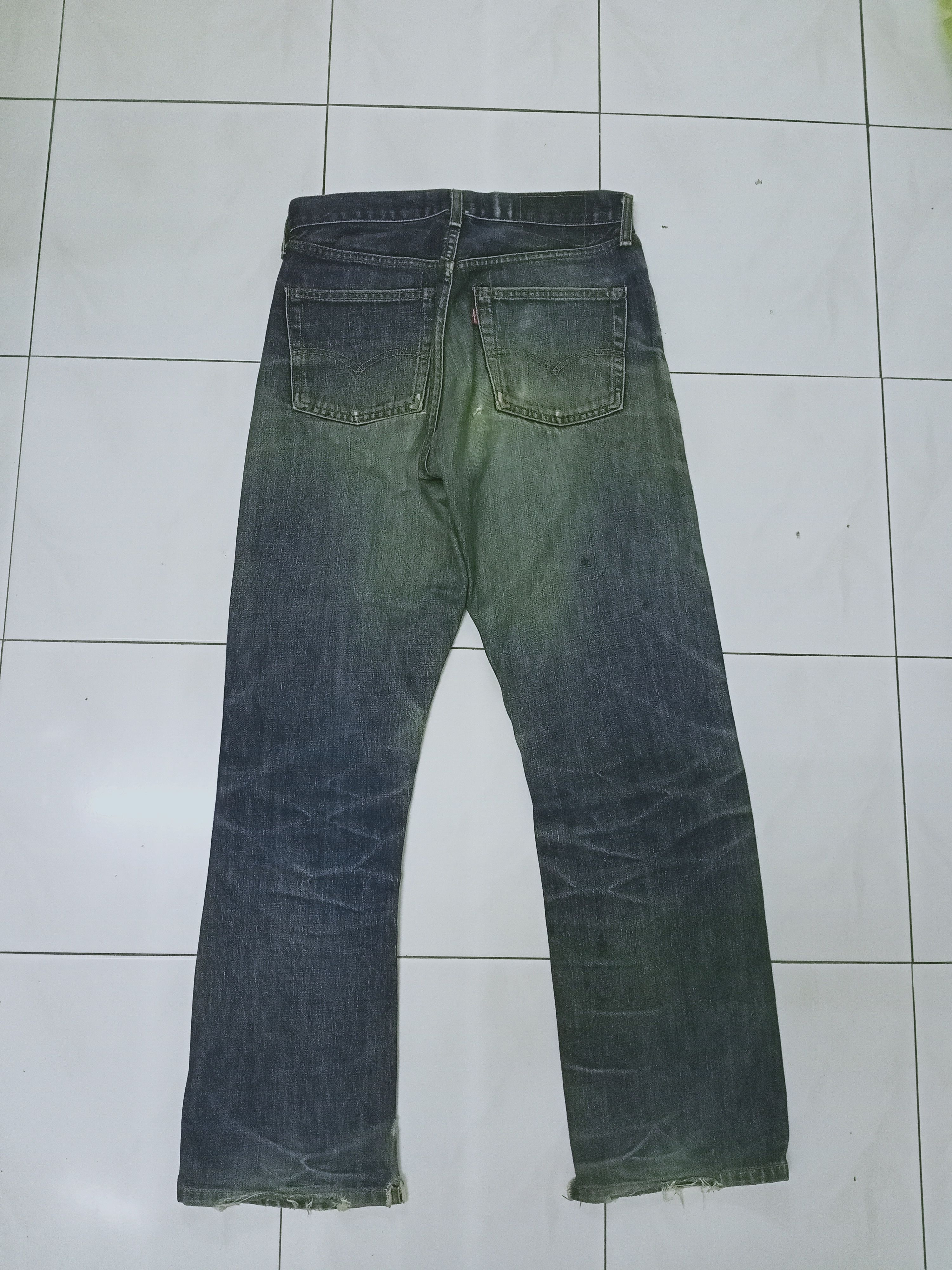 Levi's Vintage Levis 702 Selvedge Big E Blue Jeans Size US 30 / EU 46 - 2 Thumbnail