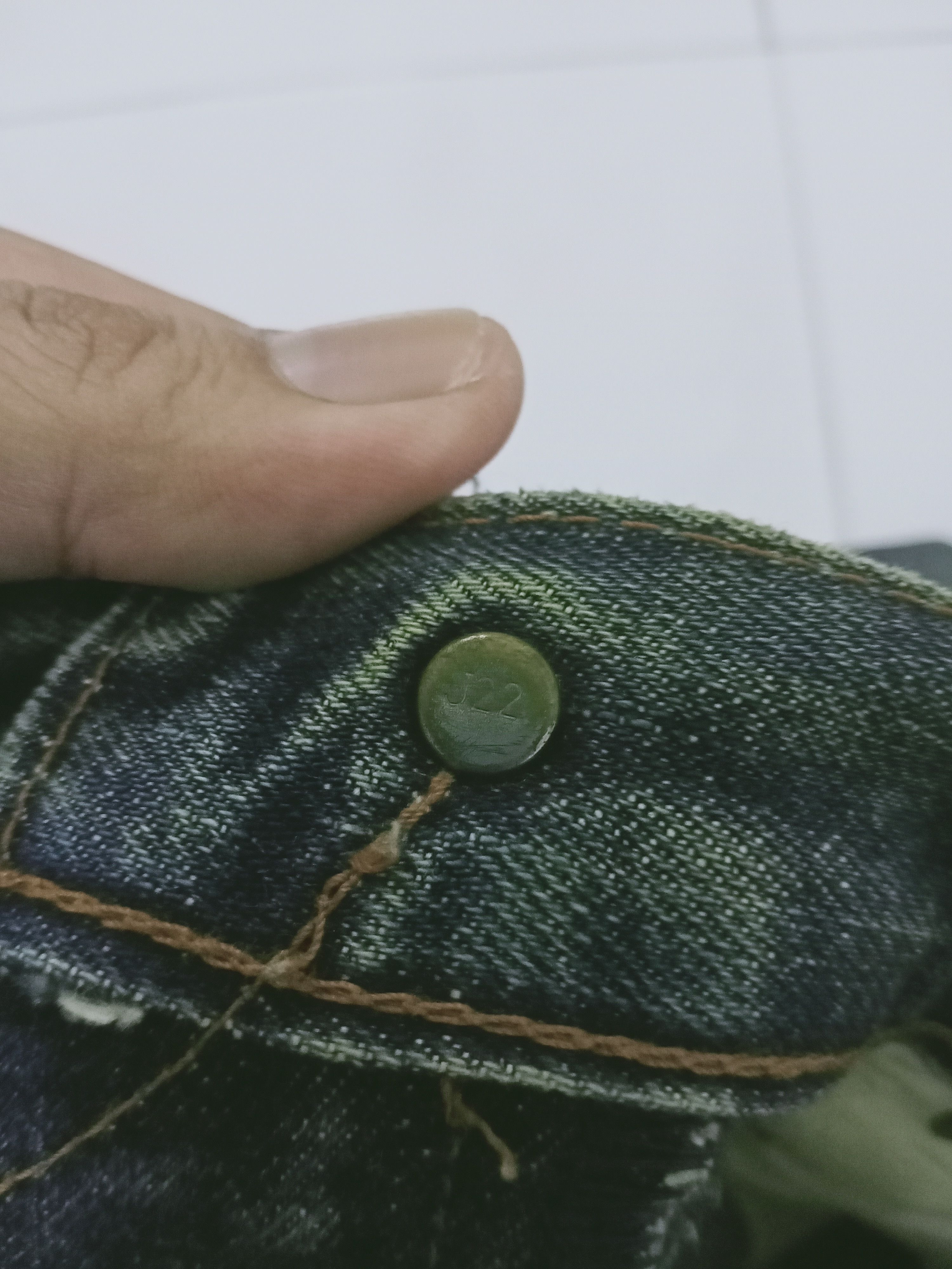 Levi's Vintage Levis 702 Selvedge Big E Blue Jeans Size US 30 / EU 46 - 7 Thumbnail