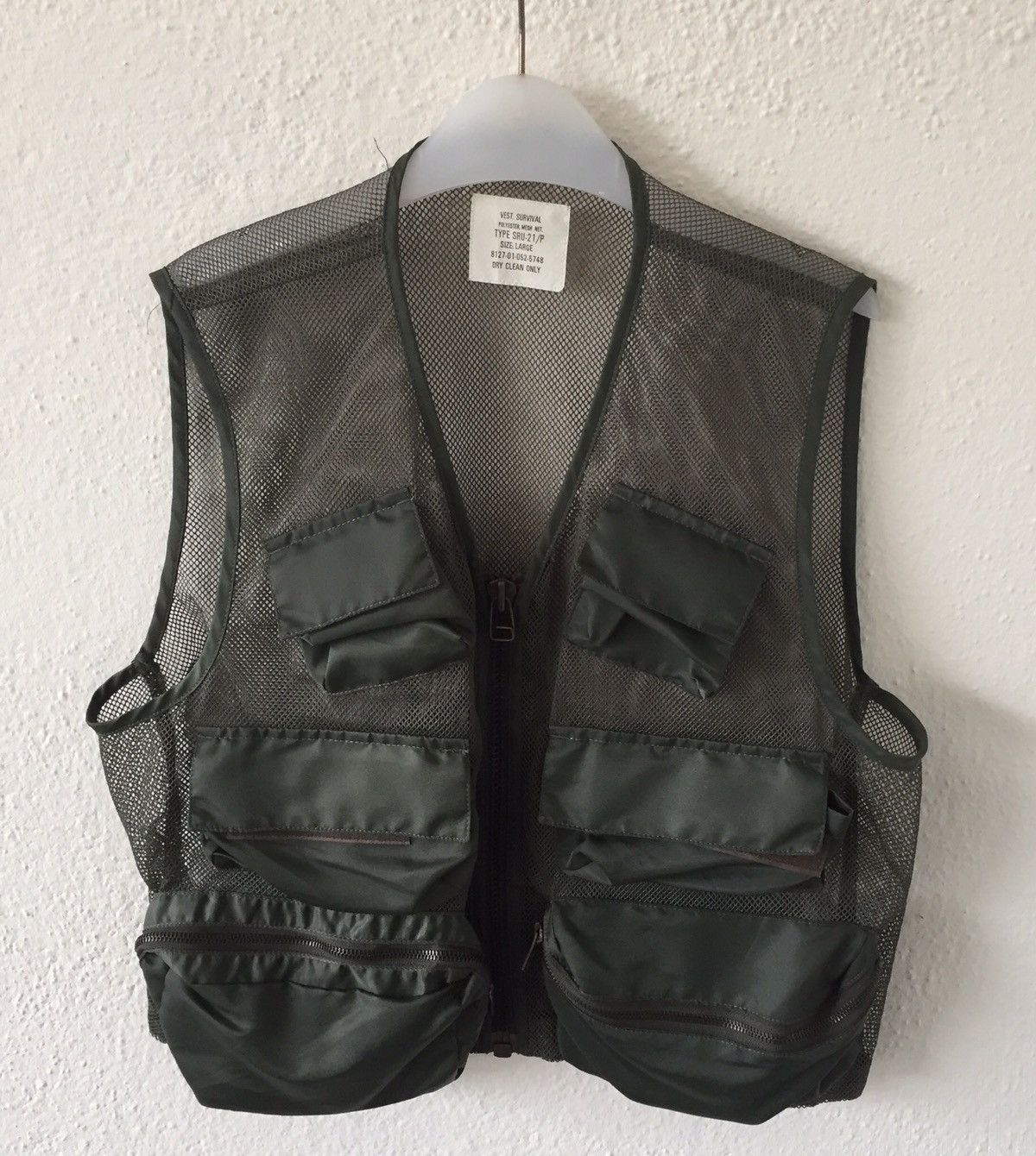 Japanese Brand Vintage Net Survival Vest Jacket Tactical Style Size US L / EU 52-54 / 3 - 1 Thumbnail