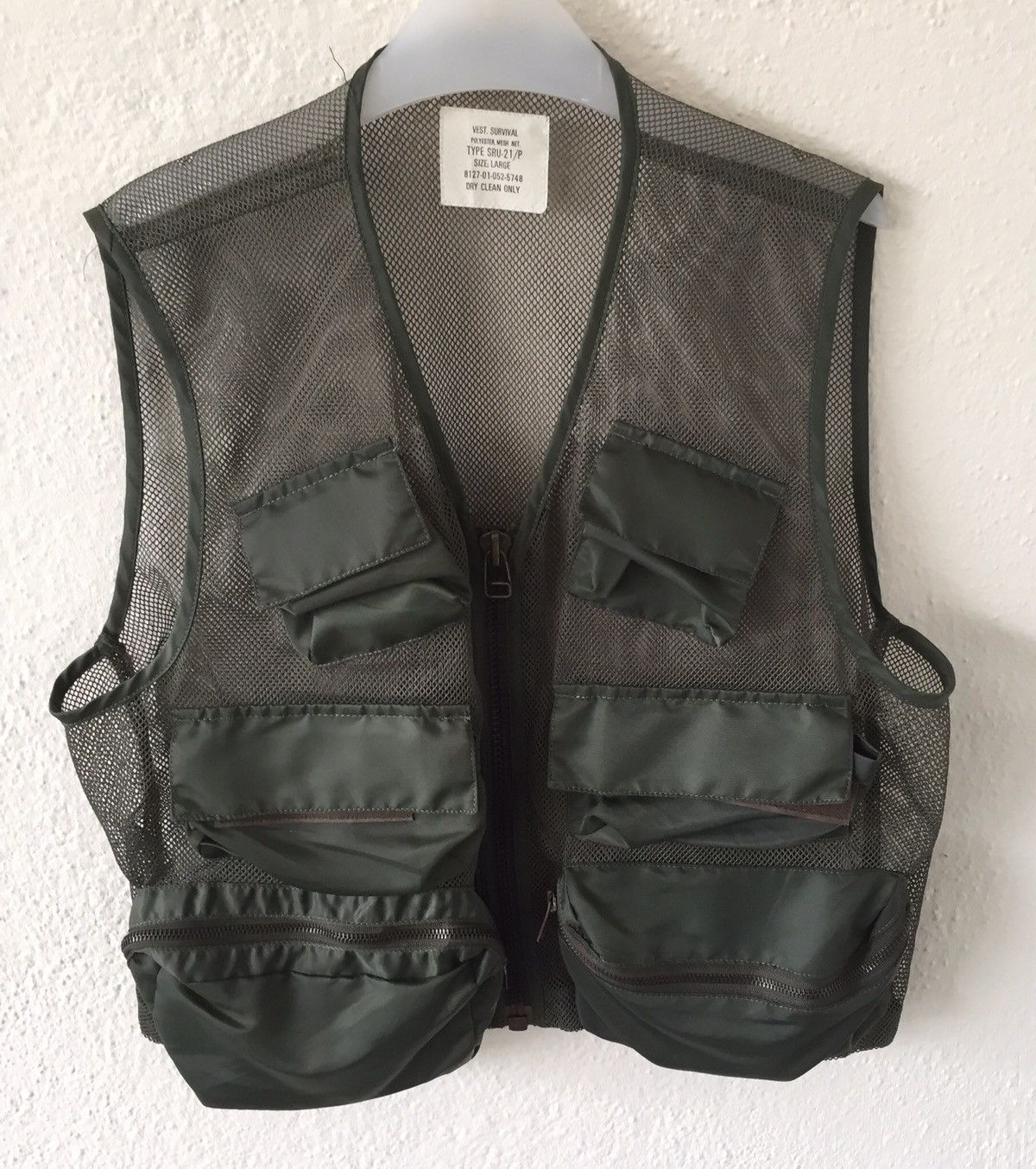Japanese Brand Vintage Net Survival Vest Jacket Tactical Style Size US L / EU 52-54 / 3 - 3 Thumbnail