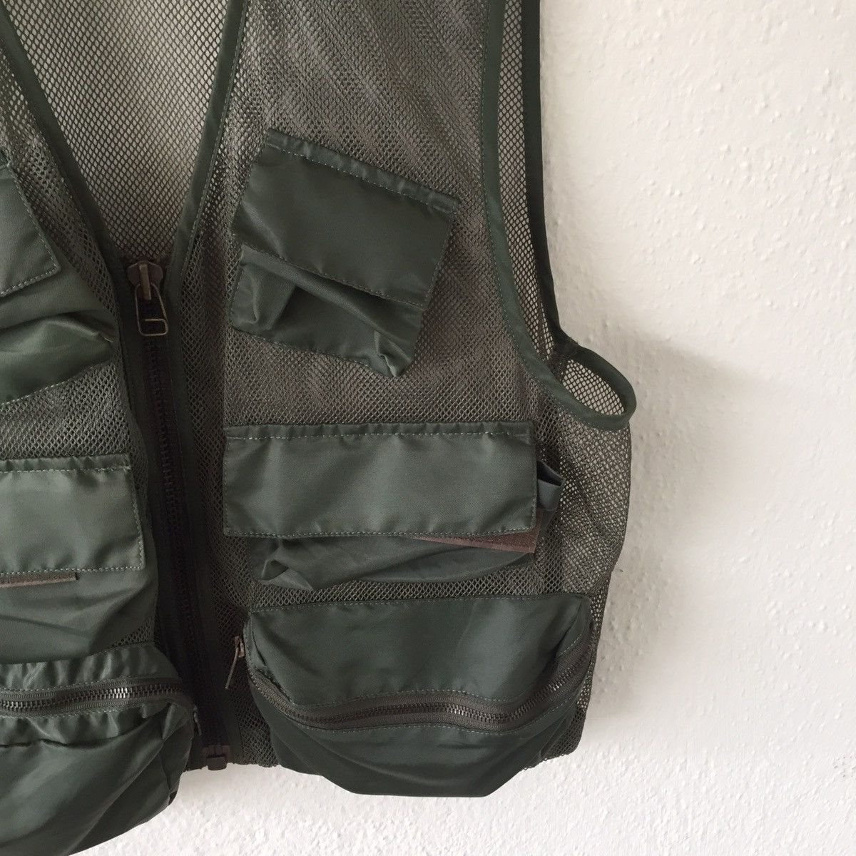 Japanese Brand Vintage Net Survival Vest Jacket Tactical Style Size US L / EU 52-54 / 3 - 6 Thumbnail