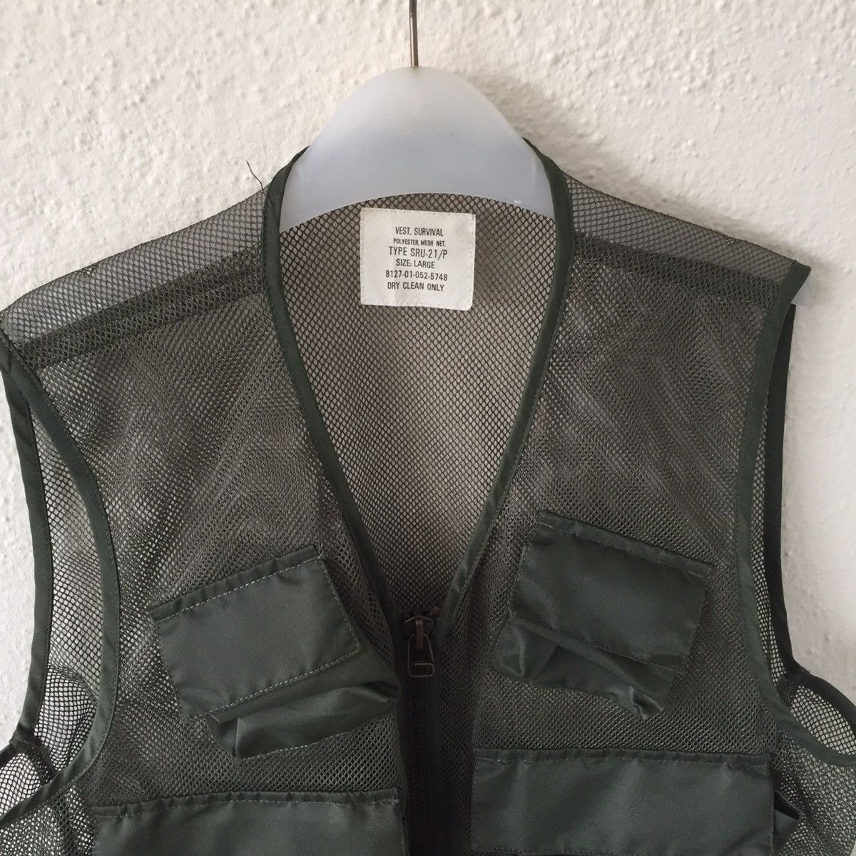 Japanese Brand Vintage Net Survival Vest Jacket Tactical Style Size US L / EU 52-54 / 3 - 4 Thumbnail