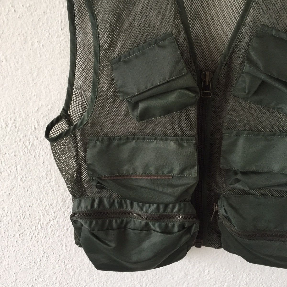 Japanese Brand Vintage Net Survival Vest Jacket Tactical Style Size US L / EU 52-54 / 3 - 5 Thumbnail