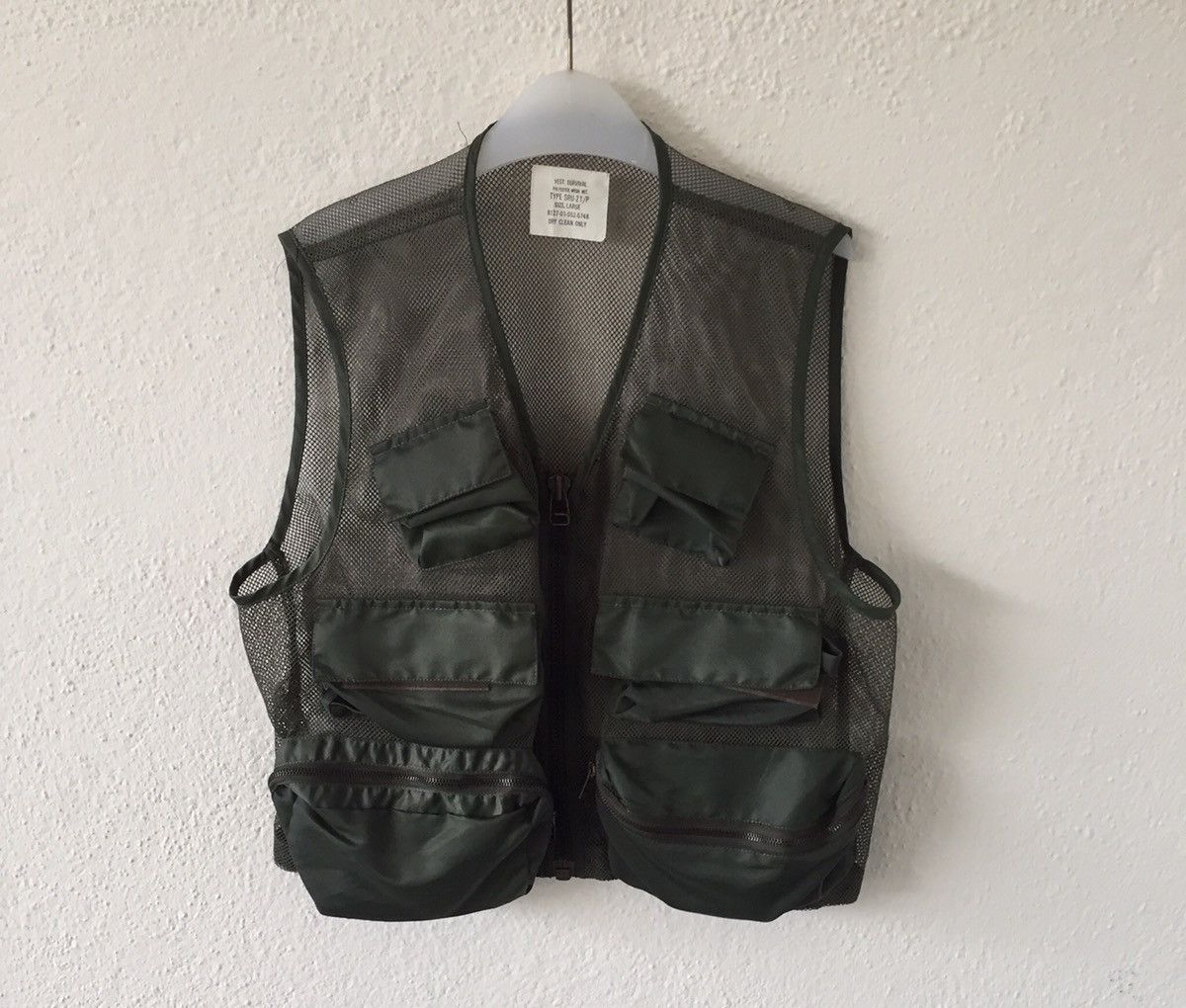 Japanese Brand Vintage Net Survival Vest Jacket Tactical Style Size US L / EU 52-54 / 3 - 2 Thumbnail