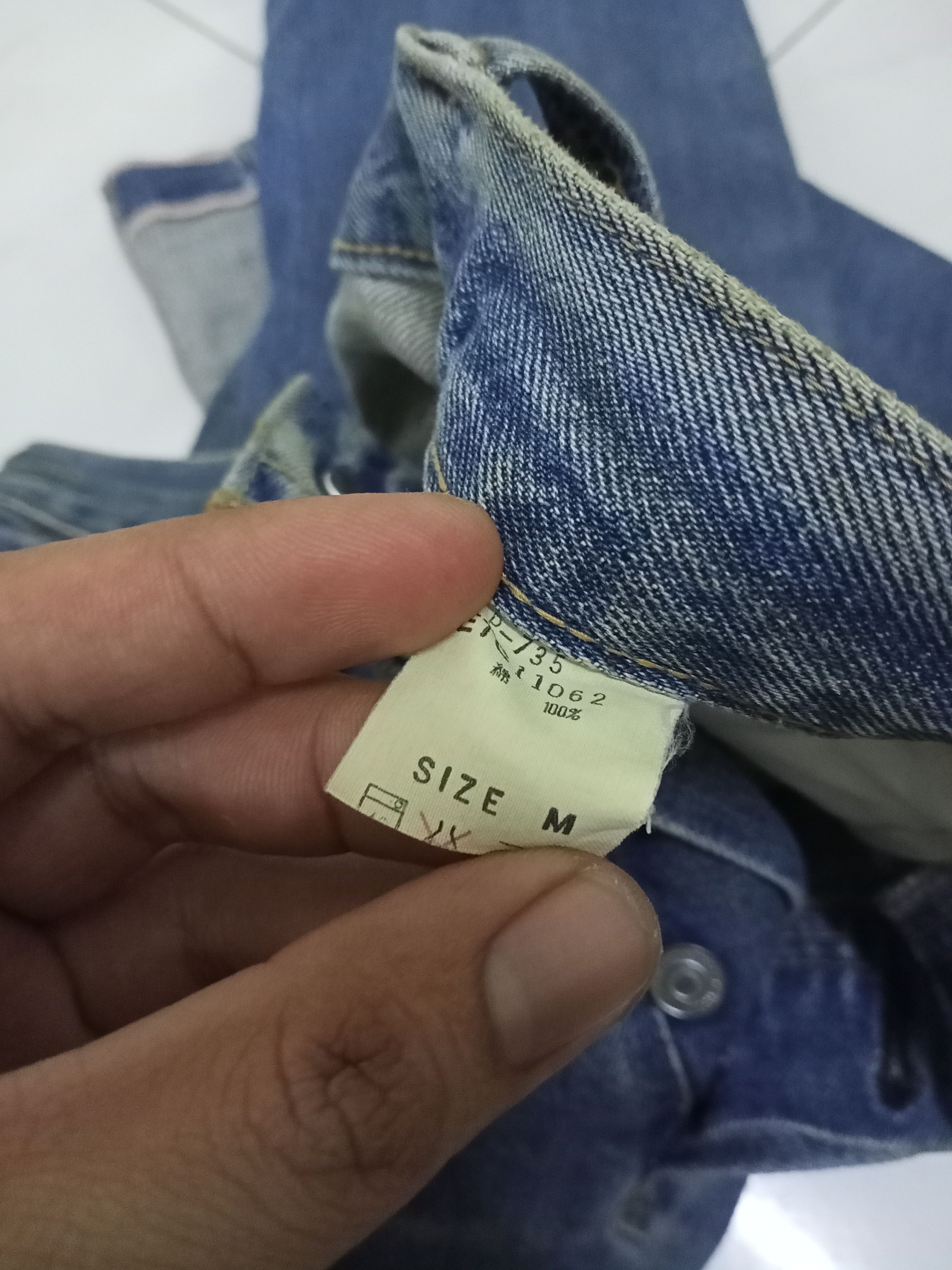 Japanese Brand RNA DNA Collection Antimode Selvedge Jeans Size US 30 / EU 46 - 16 Thumbnail