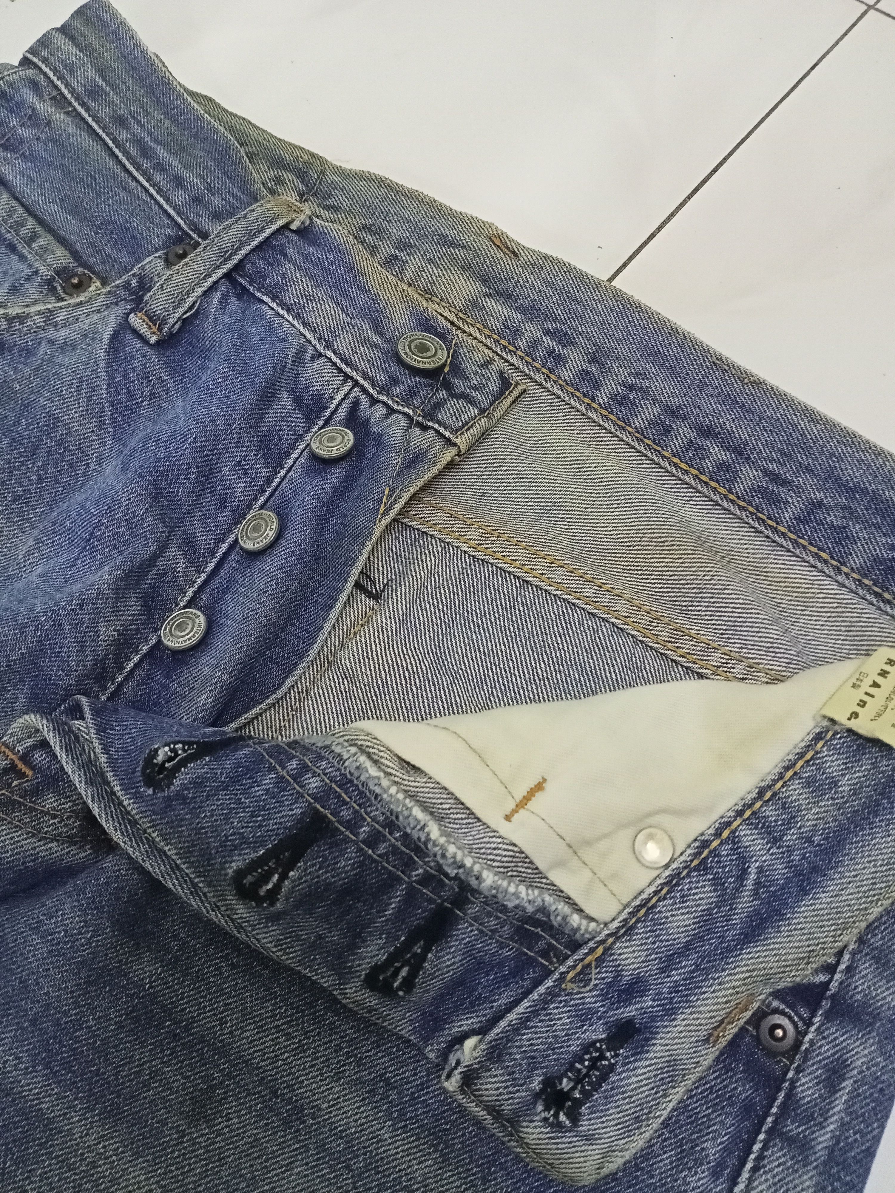 Japanese Brand RNA DNA Collection Antimode Selvedge Jeans Size US 30 / EU 46 - 9 Thumbnail