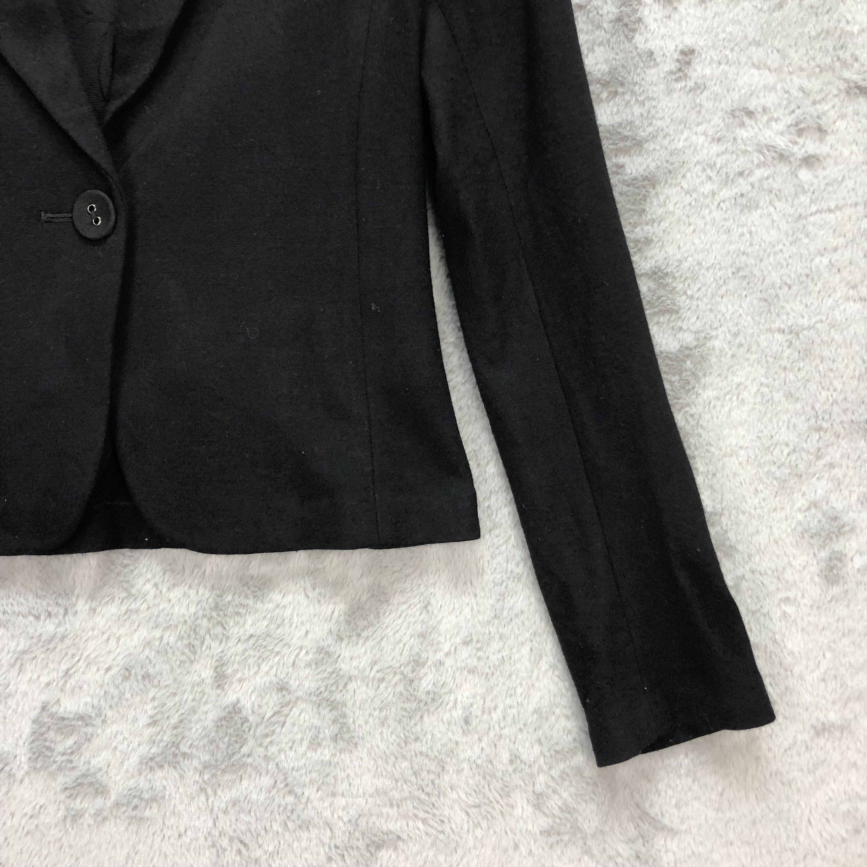 Lanvin LANVIN SINGLE BUTTON CROPPED JACKET / BLAZER #5609-200 Size XS / US 0-2 / IT 36-38 - 5 Thumbnail