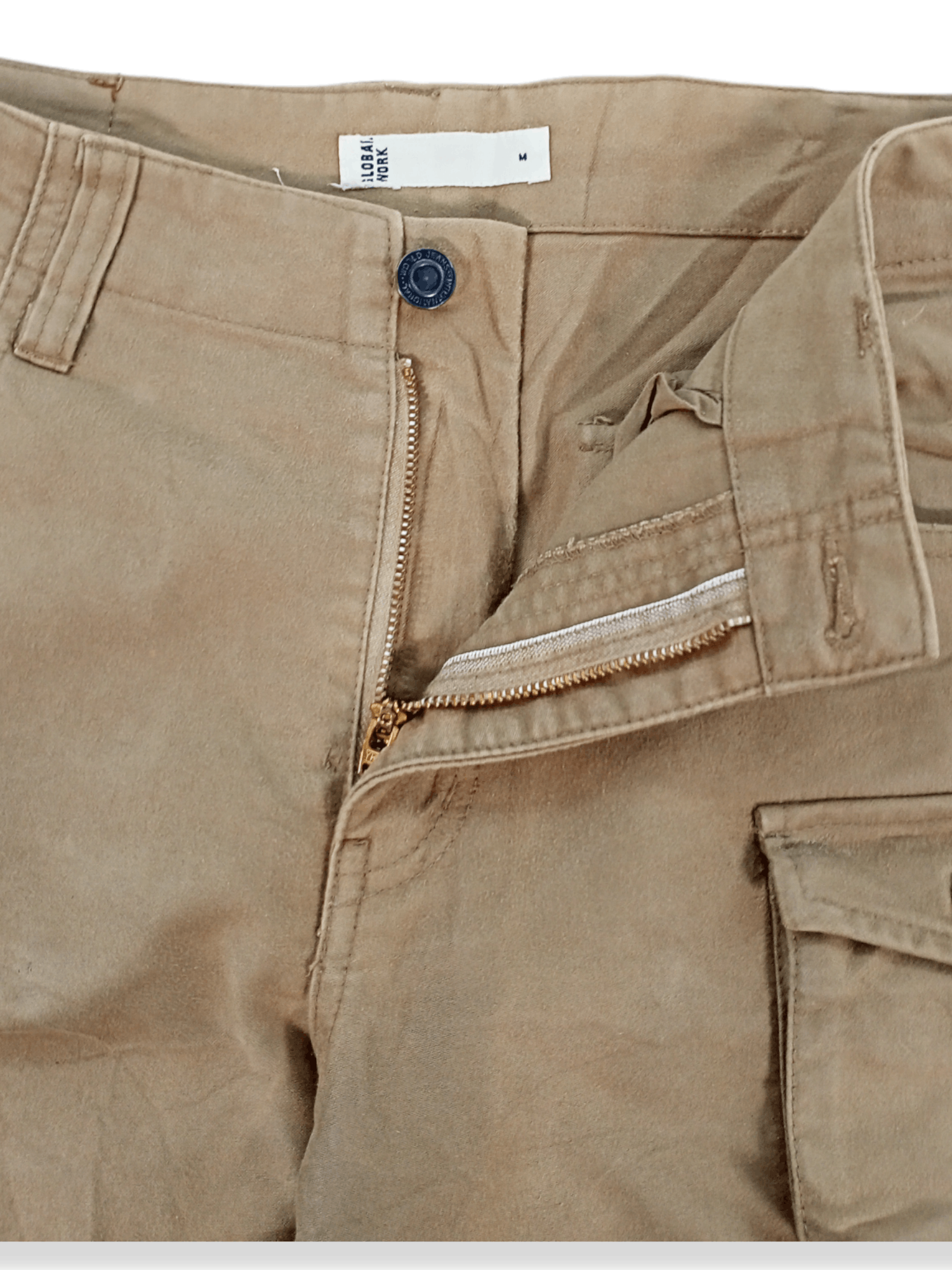 Japanese Brand Global Work Multi Pocket 3d Cargo Pants Size US 32 / EU 48 - 11 Thumbnail