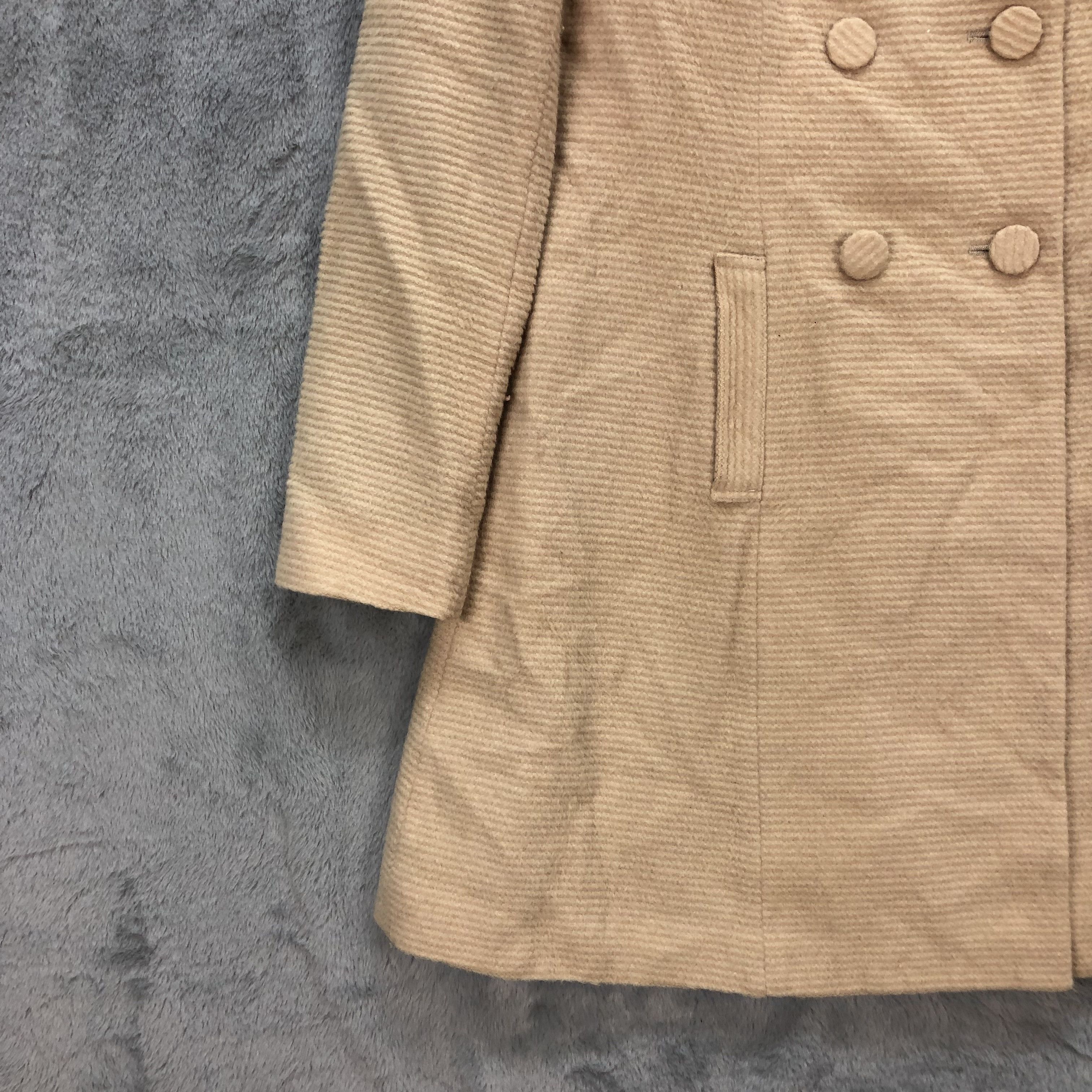 agnes b. To b. by agnes b. DOUBLE BREASTED COAT #5519-195 Size XS / US 0-2 / IT 36-38 - 4 Thumbnail