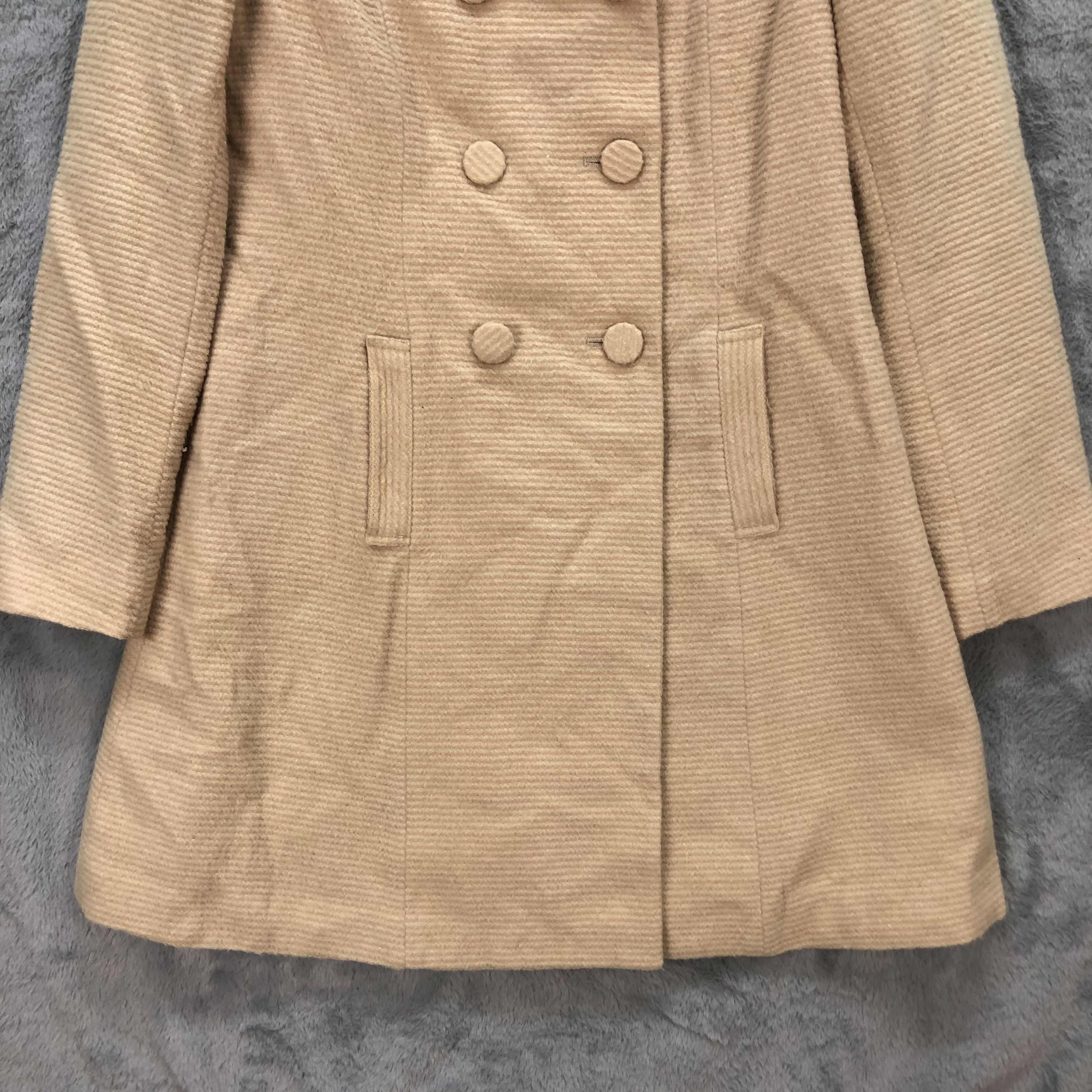 agnes b. To b. by agnes b. DOUBLE BREASTED COAT #5519-195 Size XS / US 0-2 / IT 36-38 - 3 Thumbnail