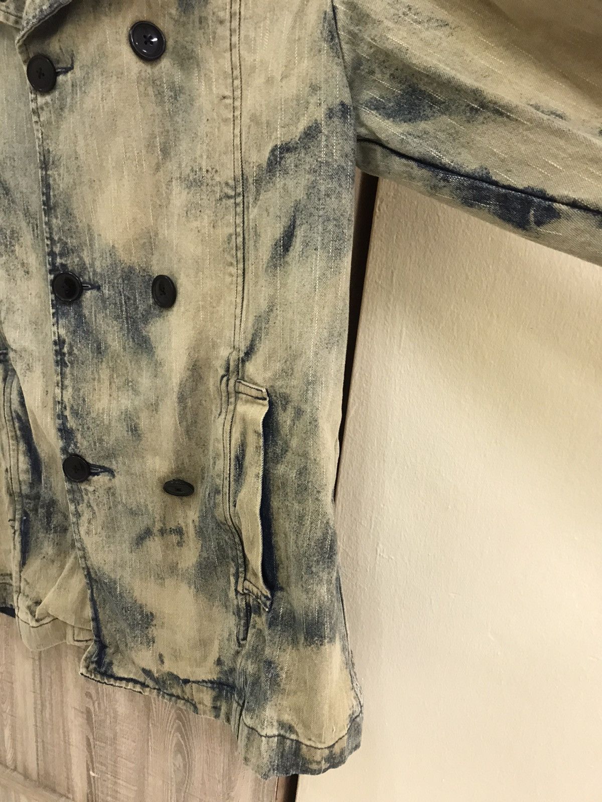 NST Never Seen Things 90s Grunge Acid Fade Trench