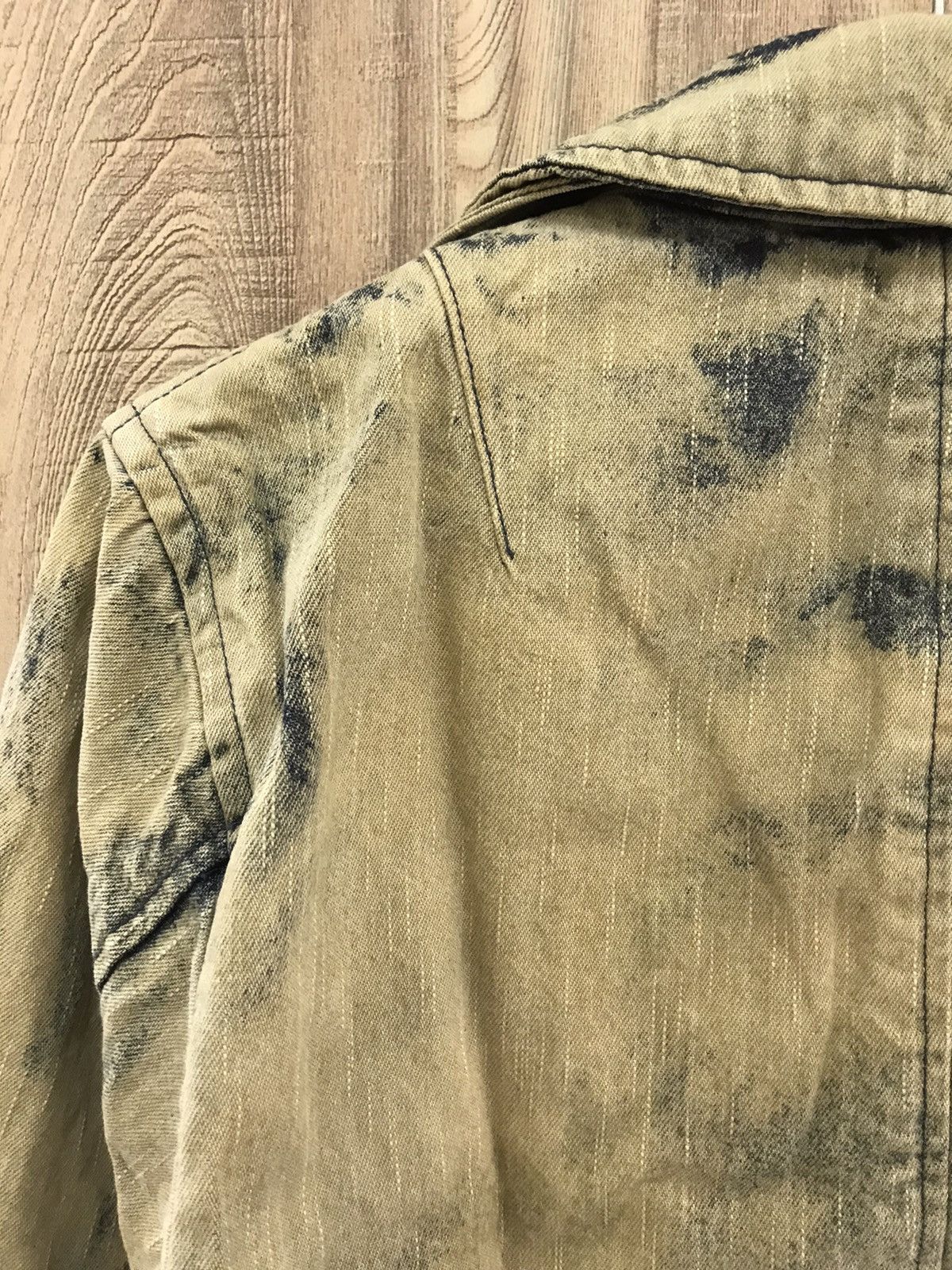 NST Never Seen Things 90s Grunge Acid Fade Trench