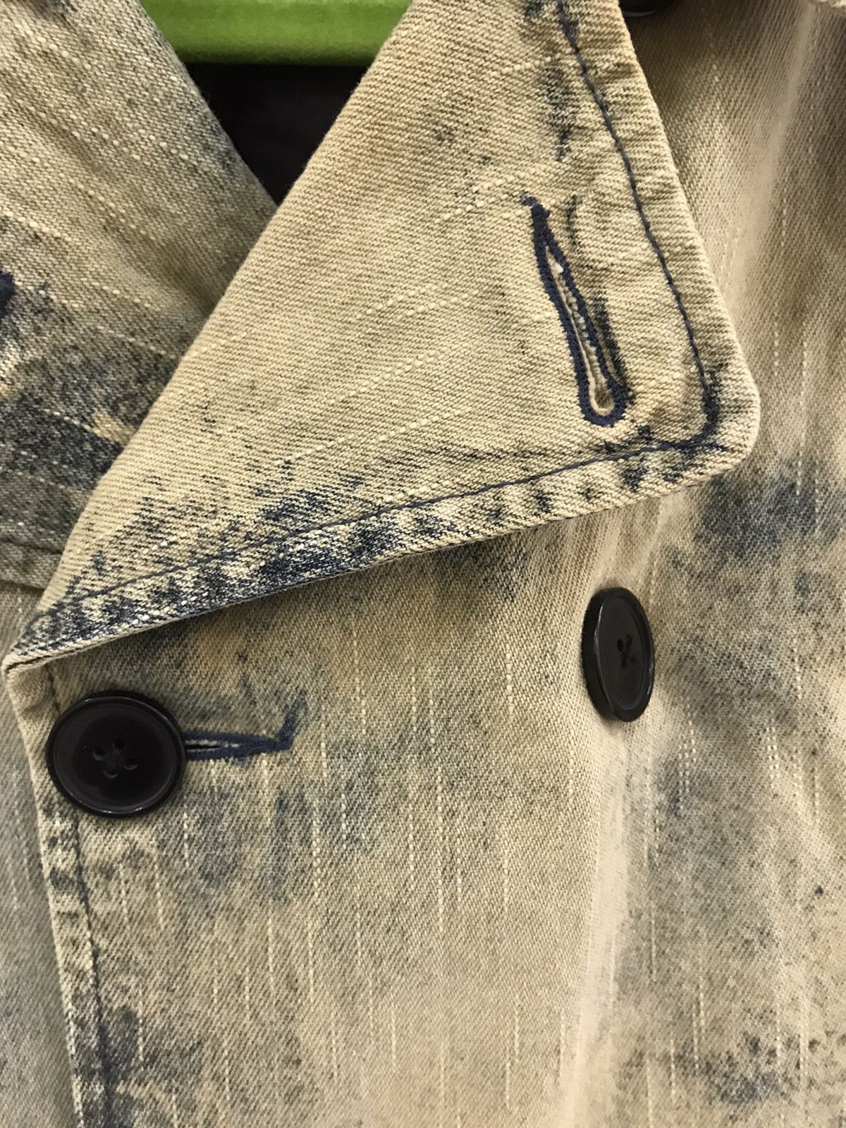 NST Never Seen Things 90s Grunge Acid Fade Trench