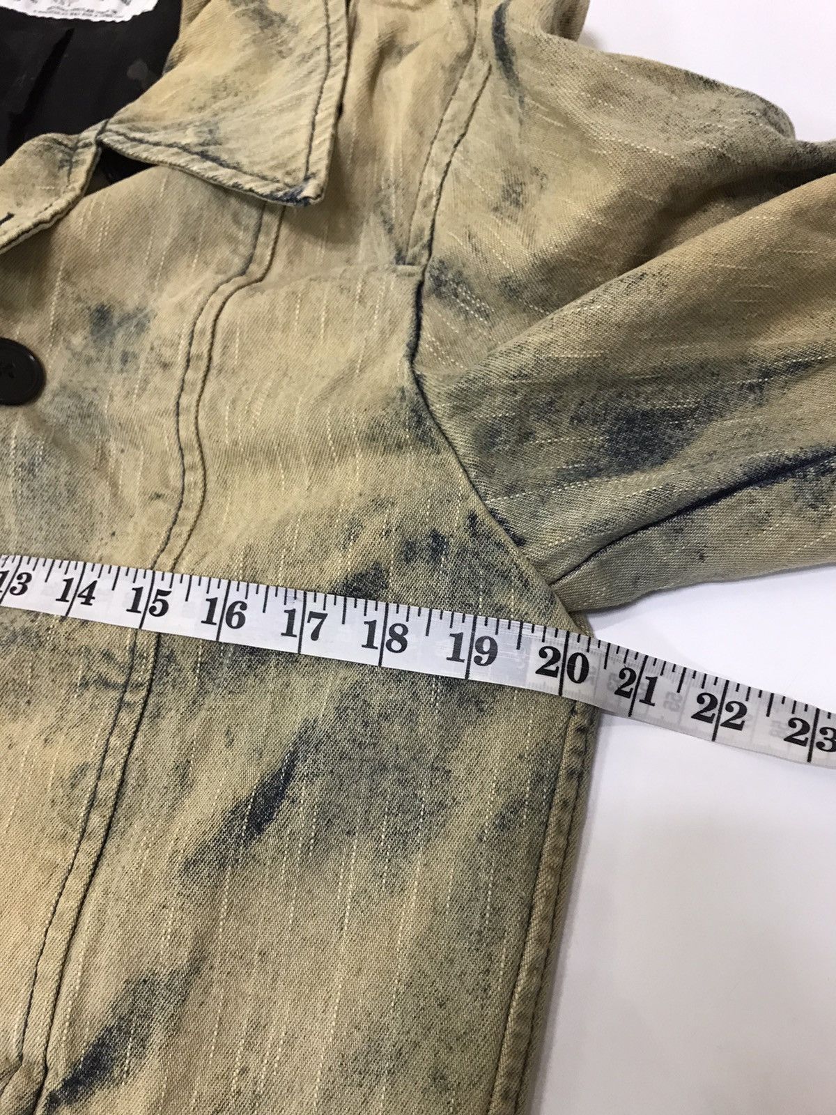 NST Never Seen Things 90s Grunge Acid Fade Trench