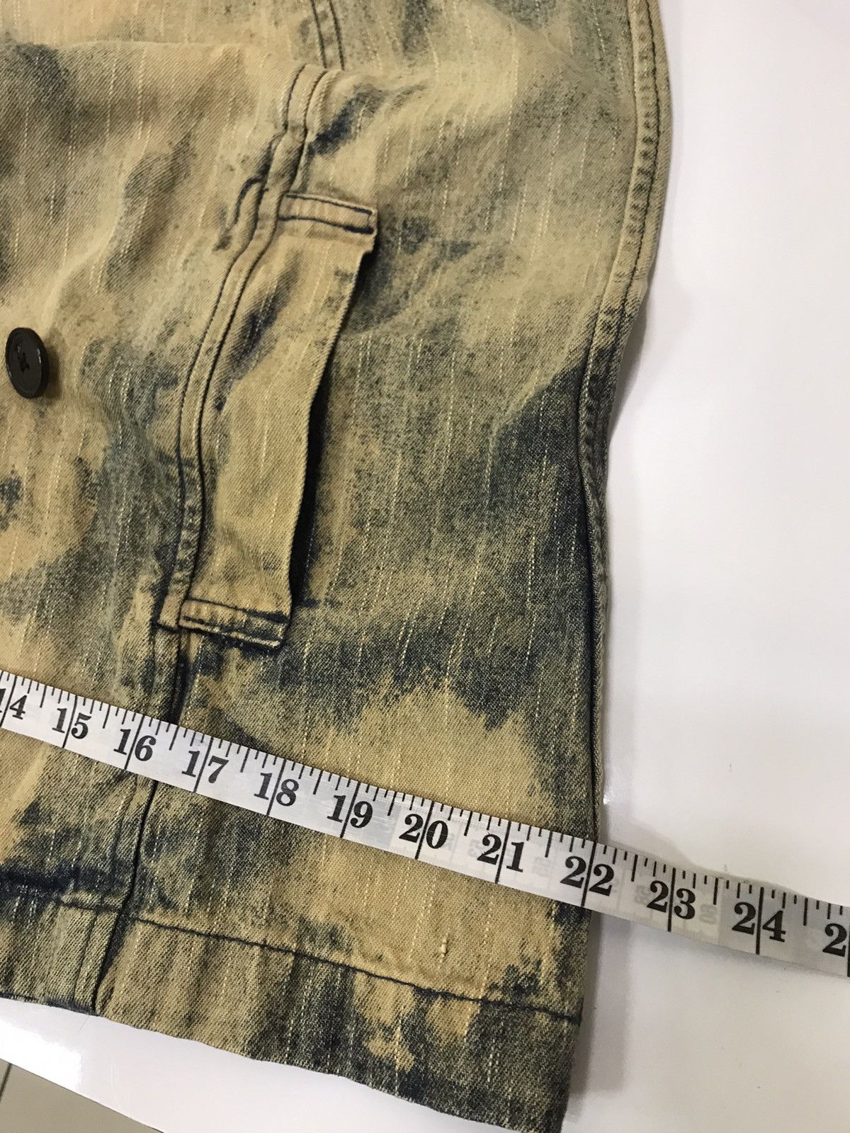NST Never Seen Things 90s Grunge Acid Fade Trench