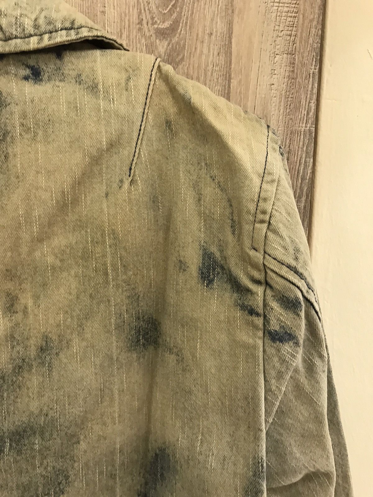 NST Never Seen Things 90s Grunge Acid Fade Trench