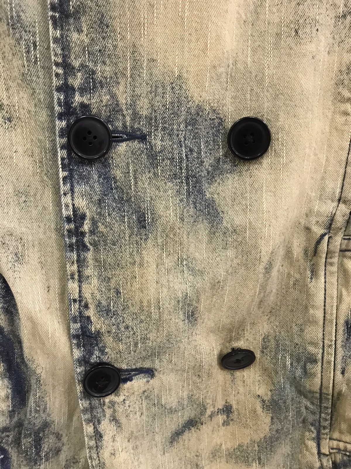NST Never Seen Things 90s Grunge Acid Fade Trench