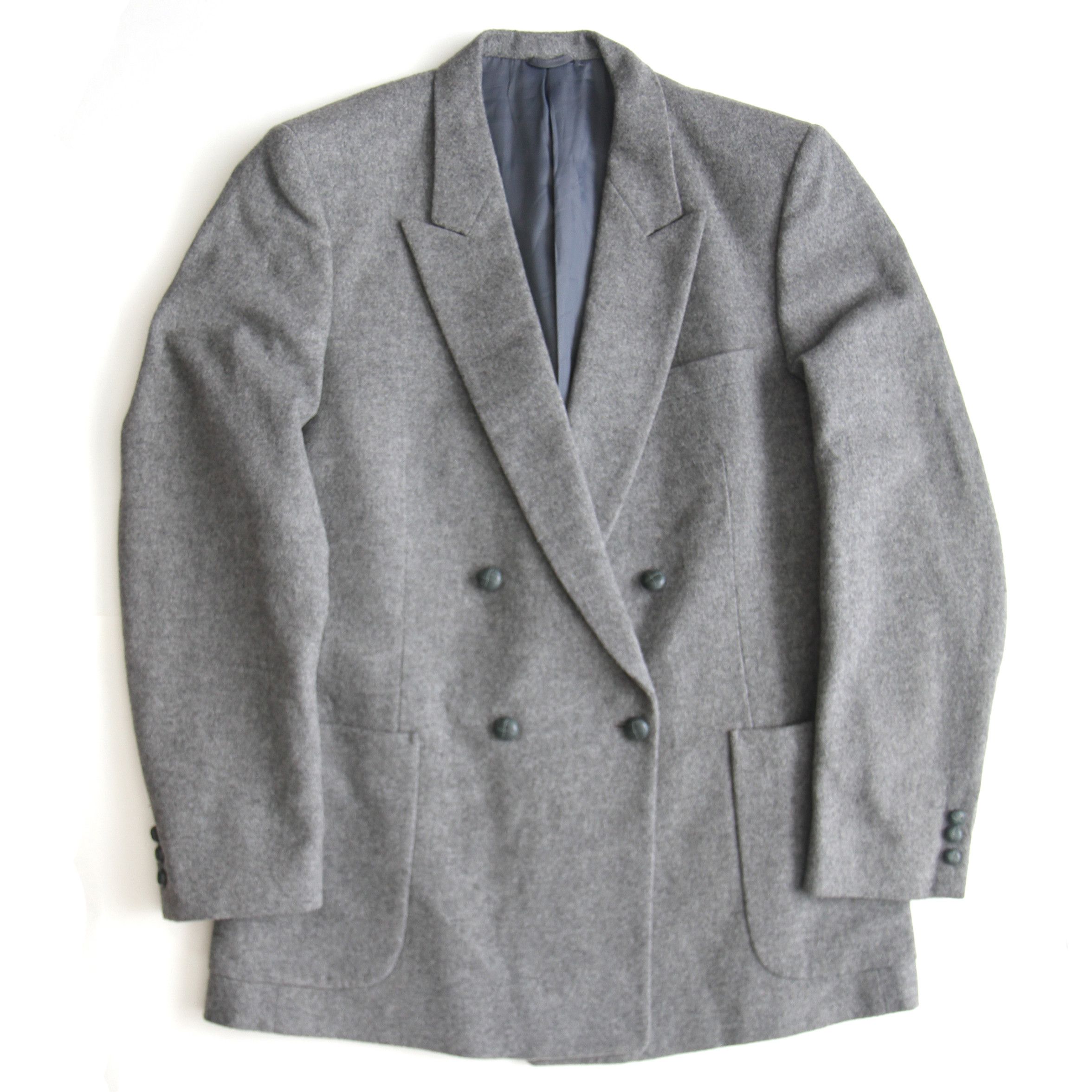 Harris Tweed Vintage Double-Breasted Jacket Double Vent sz US 42L Size US L / EU 52-54 / 3 - 1 Thumbnail