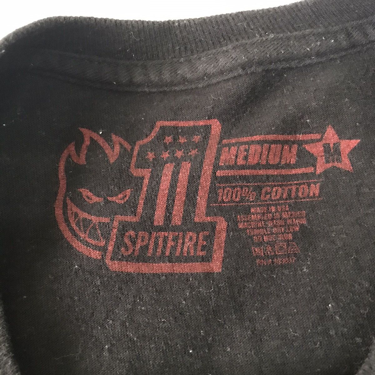 Spitfire 💥Steals💥Spitfire Big Logo Printed Tee Size US M / EU 48-50 / 2 - 13 Thumbnail