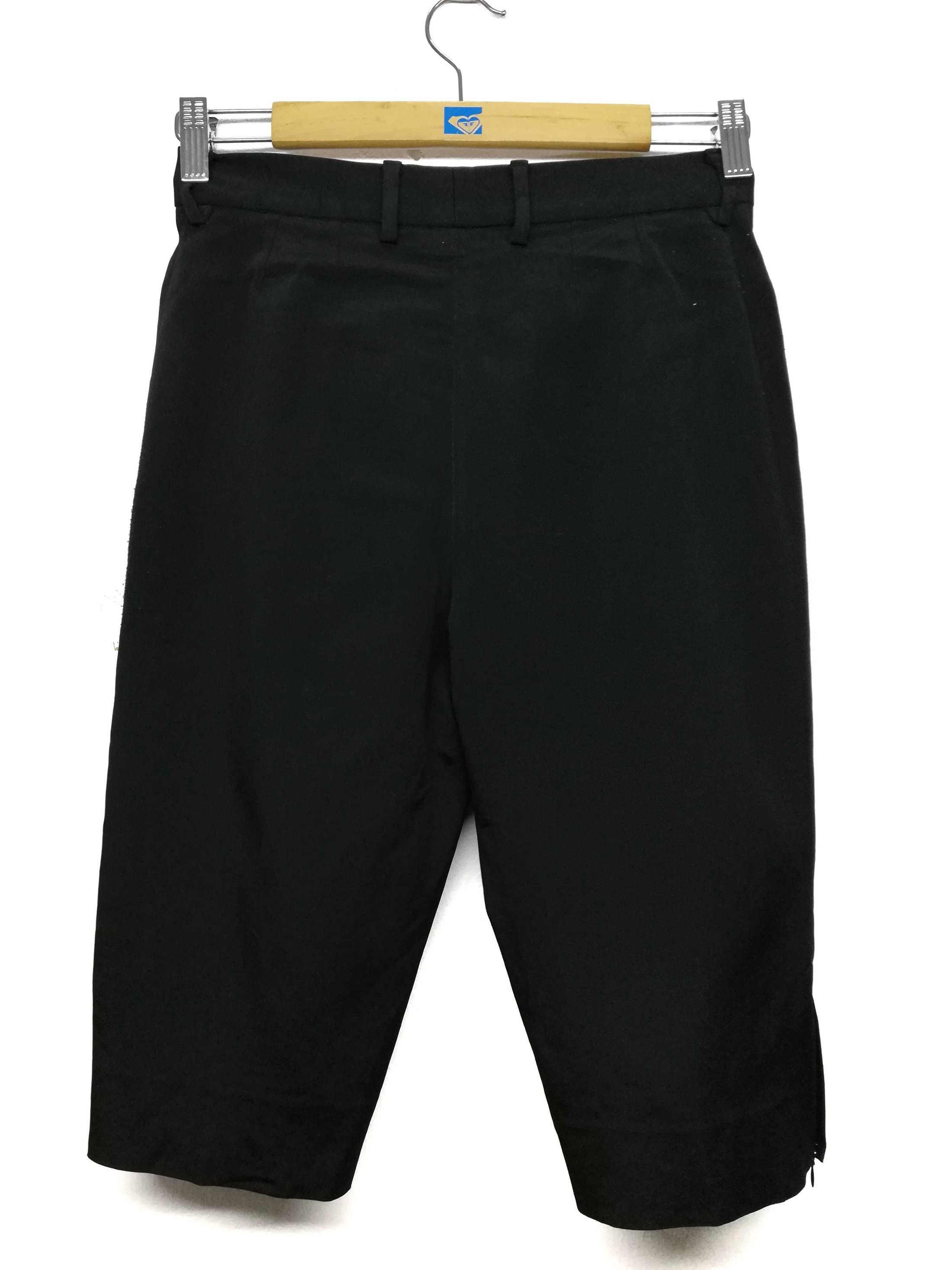 Dolce & Gabbana × Vintage 🔥D&G Drop Crotch Cropped Acetate Pants Cuffed Shorts🔥 Size US 27 - 9 Thumbnail