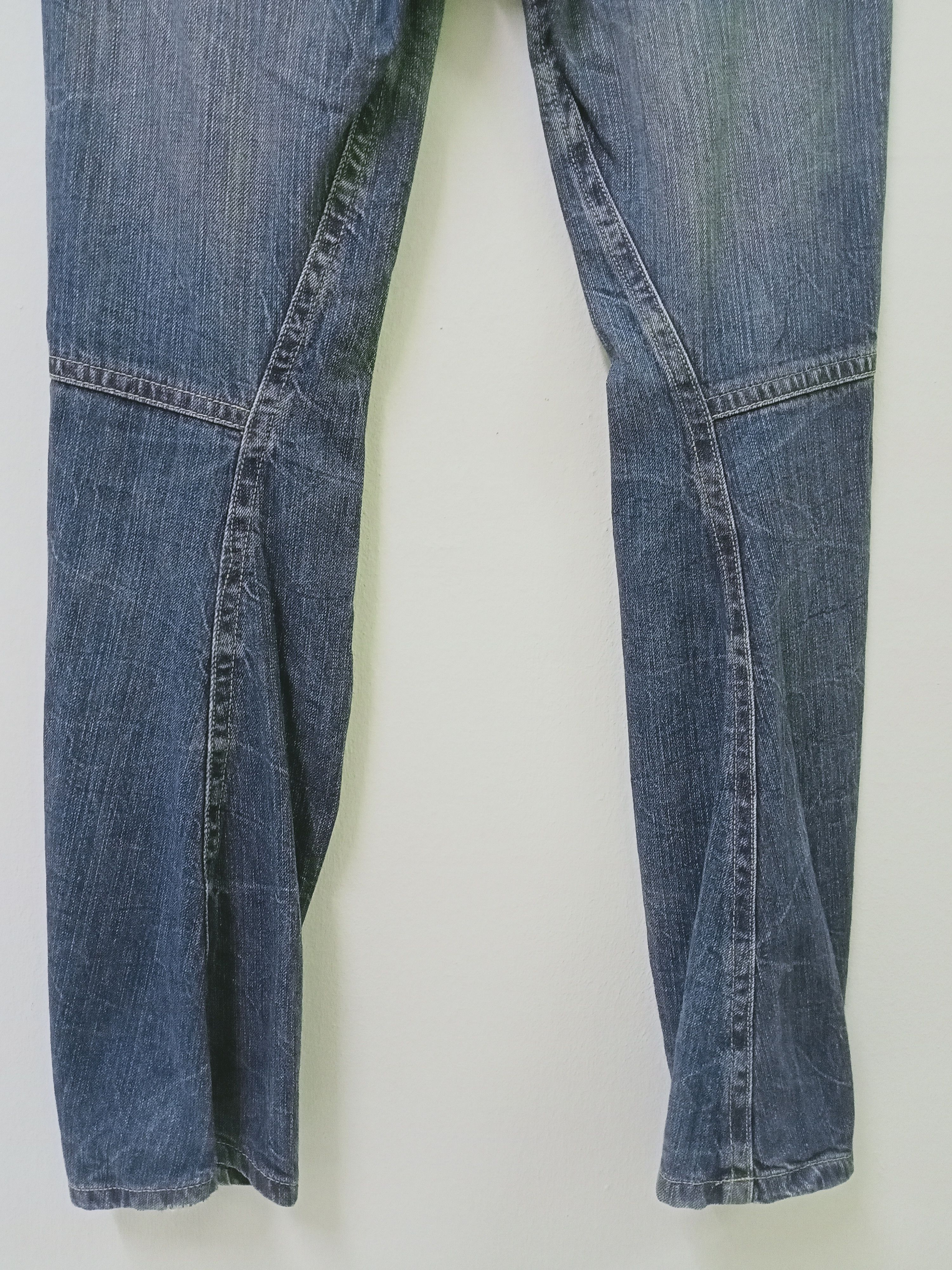 Japanese Brand Japanese Brand Clef De Sol Double Waist Denim Jeans Size US 31 - 12 Thumbnail