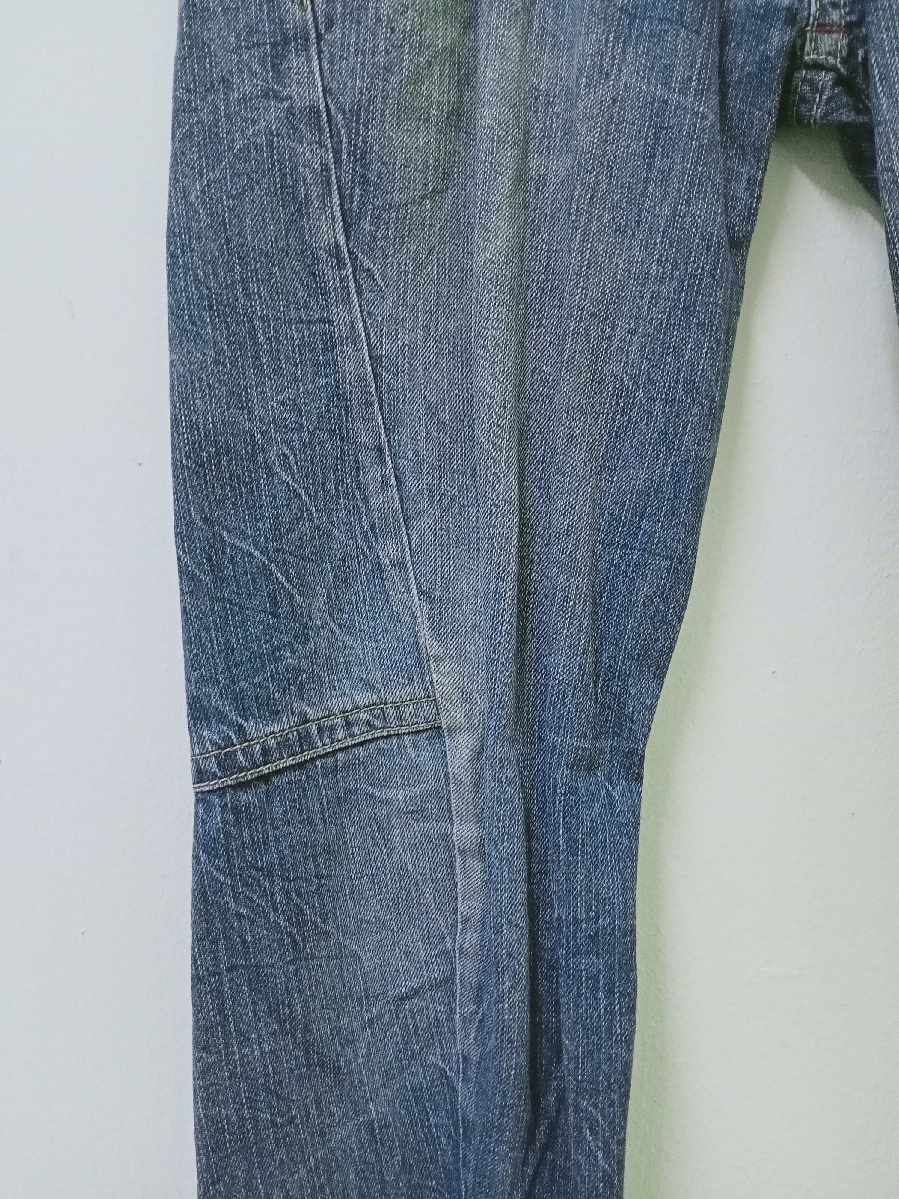 Japanese Brand Japanese Brand Clef De Sol Double Waist Denim Jeans Size US 31 - 6 Thumbnail