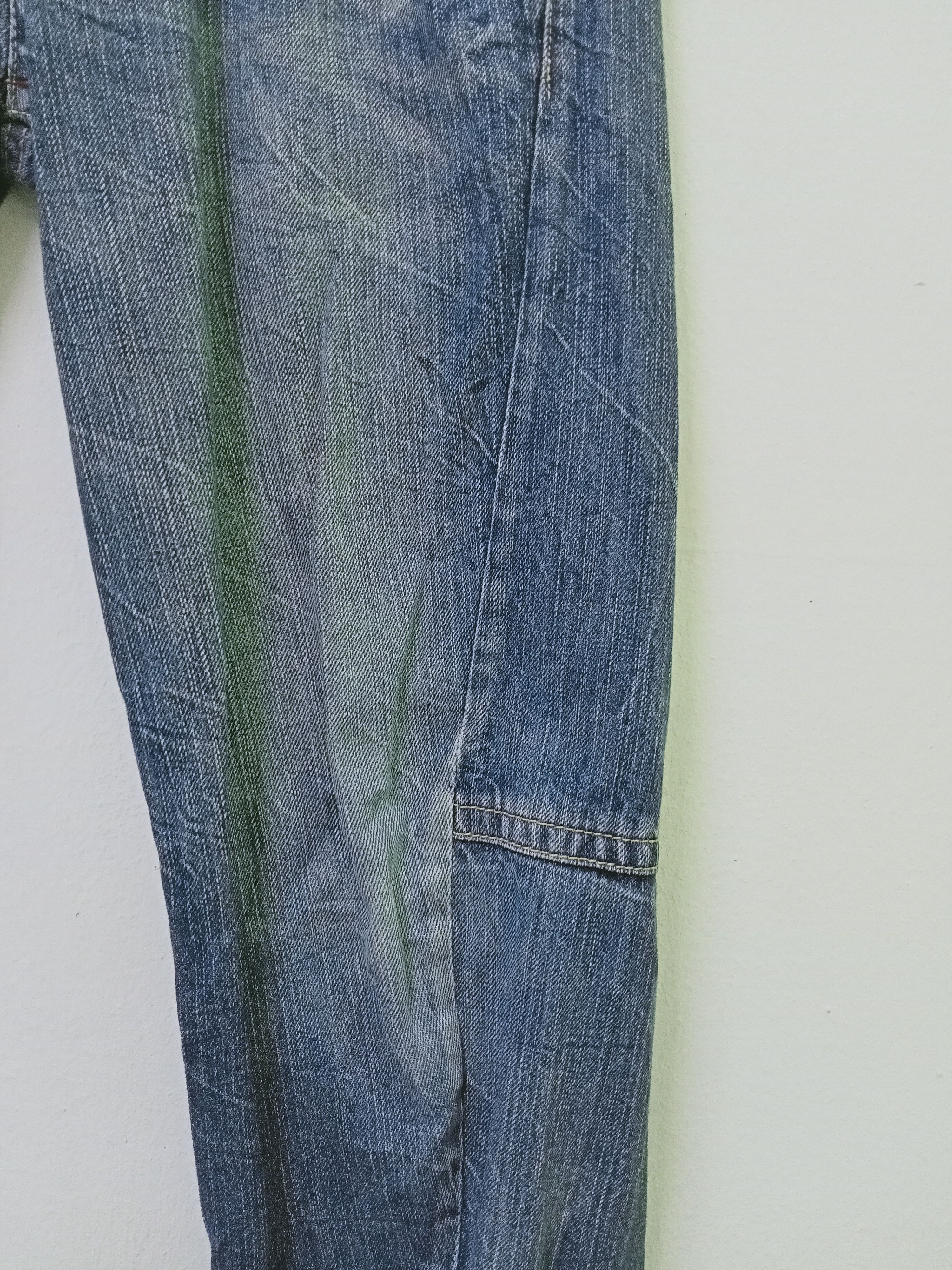 Japanese Brand Japanese Brand Clef De Sol Double Waist Denim Jeans Size US 31 - 7 Thumbnail