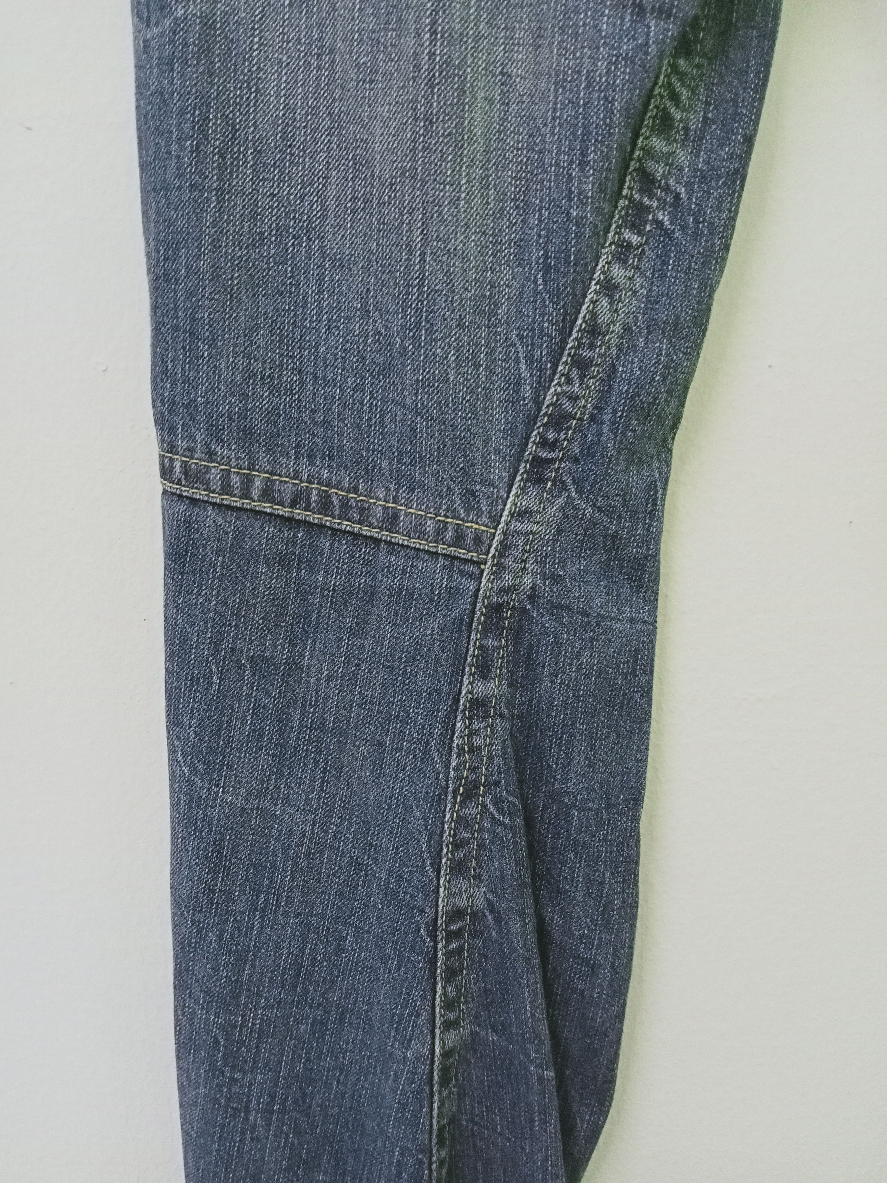 Japanese Brand Japanese Brand Clef De Sol Double Waist Denim Jeans Size US 31 - 13 Thumbnail