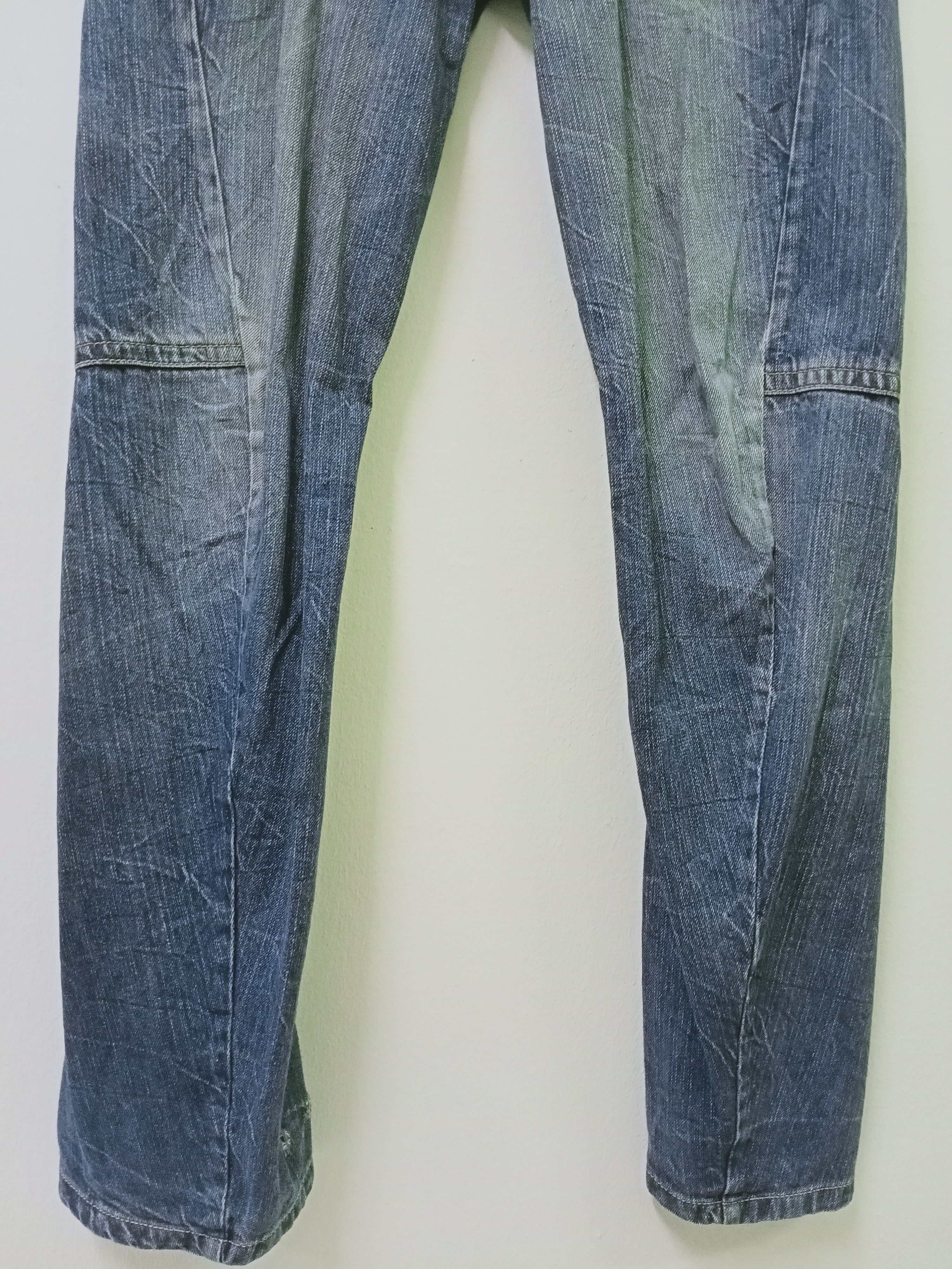 Japanese Brand Japanese Brand Clef De Sol Double Waist Denim Jeans Size US 31 - 3 Thumbnail